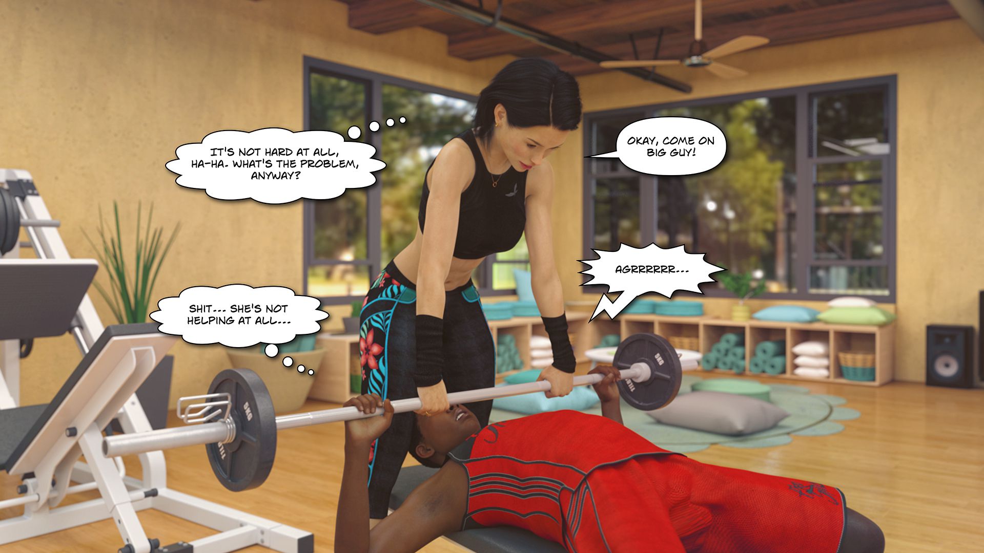 The F Gym [Lexx228] - Chapter 1 — Page 88