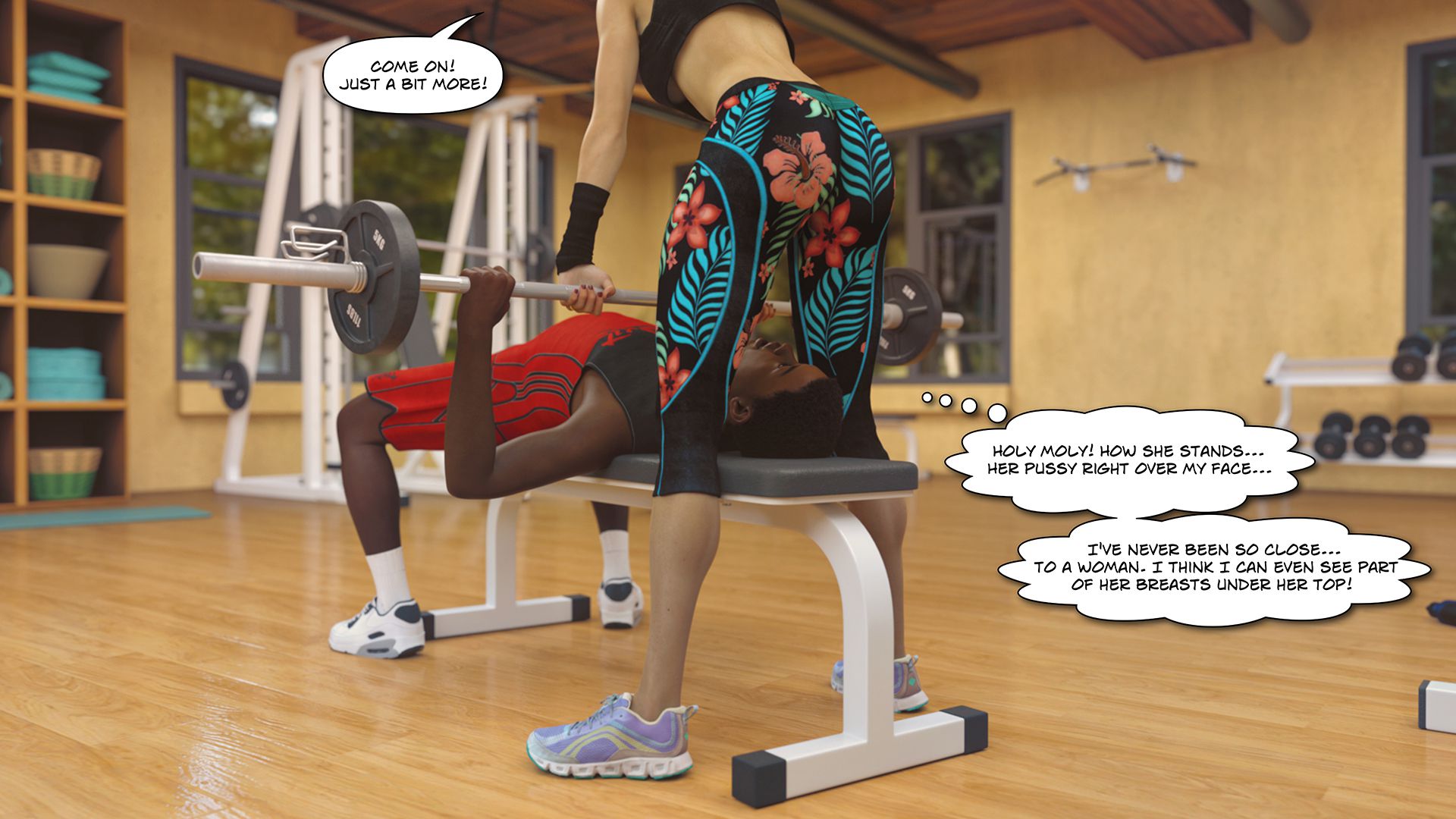 The F Gym [Lexx228] - Chapter 1 — Page 89