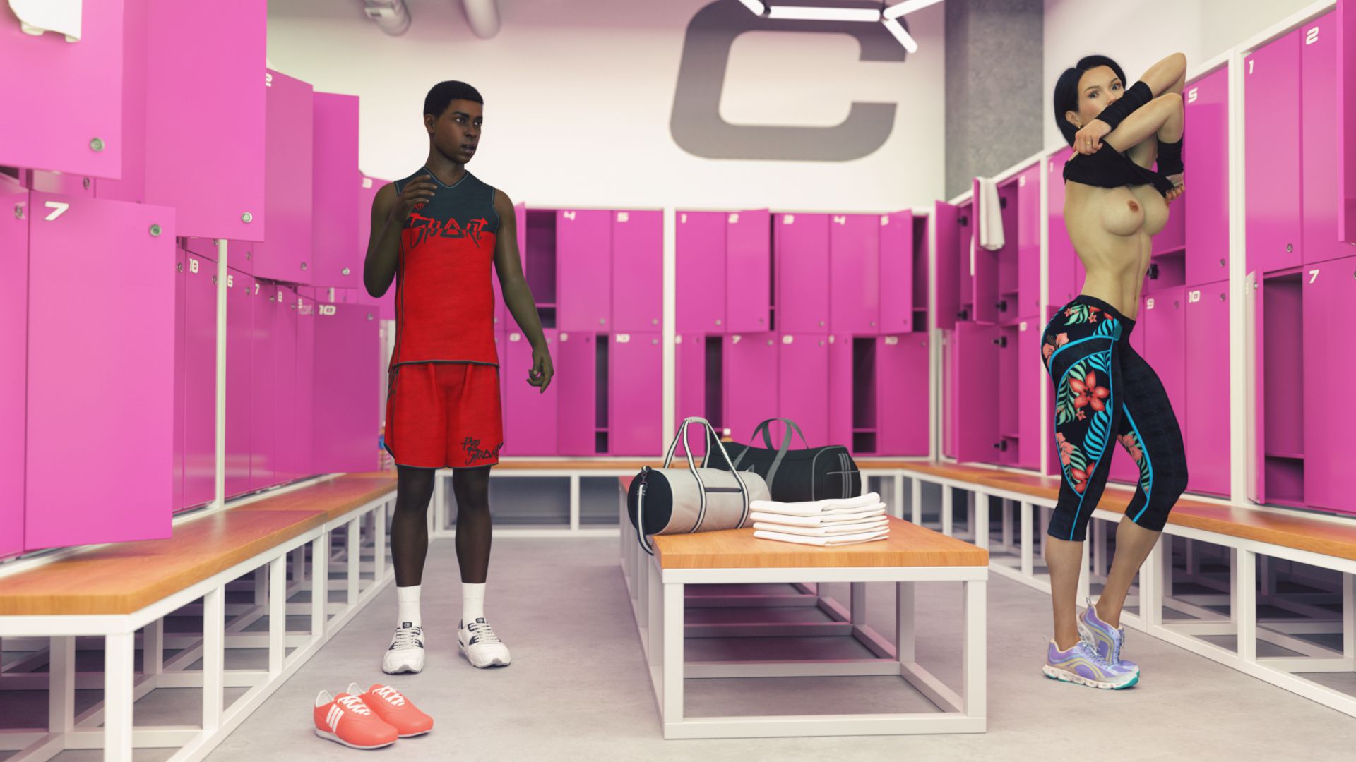 The F Gym [Lexx228] - Chapter 1.5 — Page 105