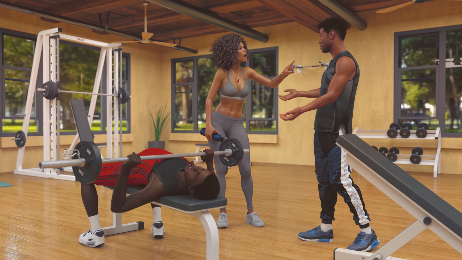 The F Gym [Lexx228] - Chapter 1.5 — Page 23