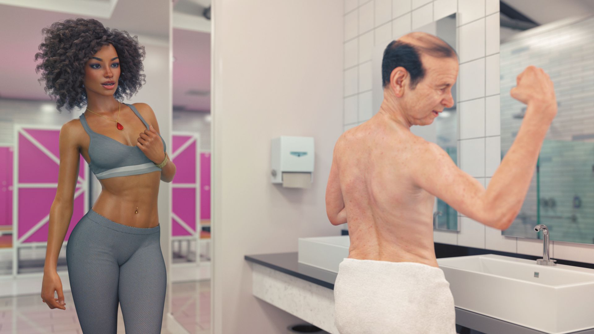 The F Gym [Lexx228] - Chapter 1.5 — Page 38