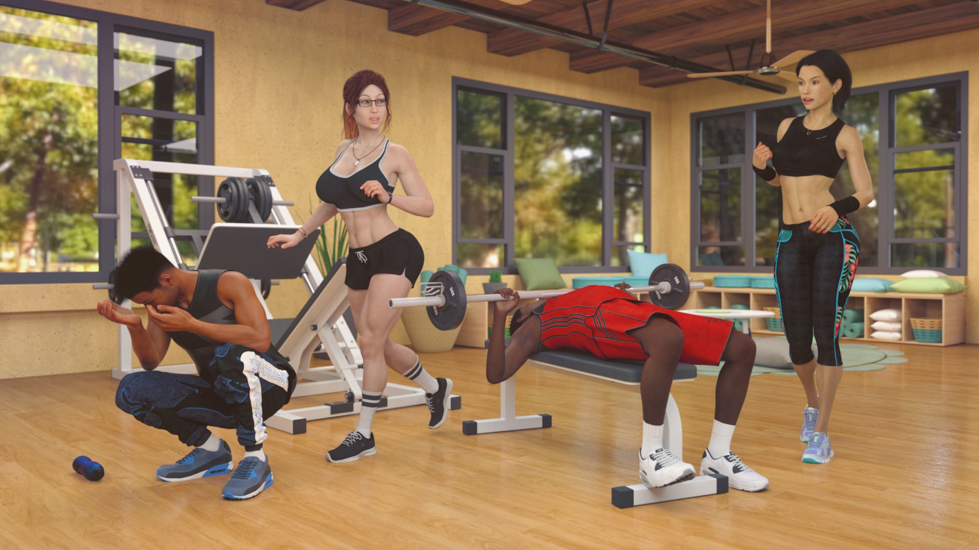 The F Gym [Lexx228] - Chapter 1.5 — Page 79