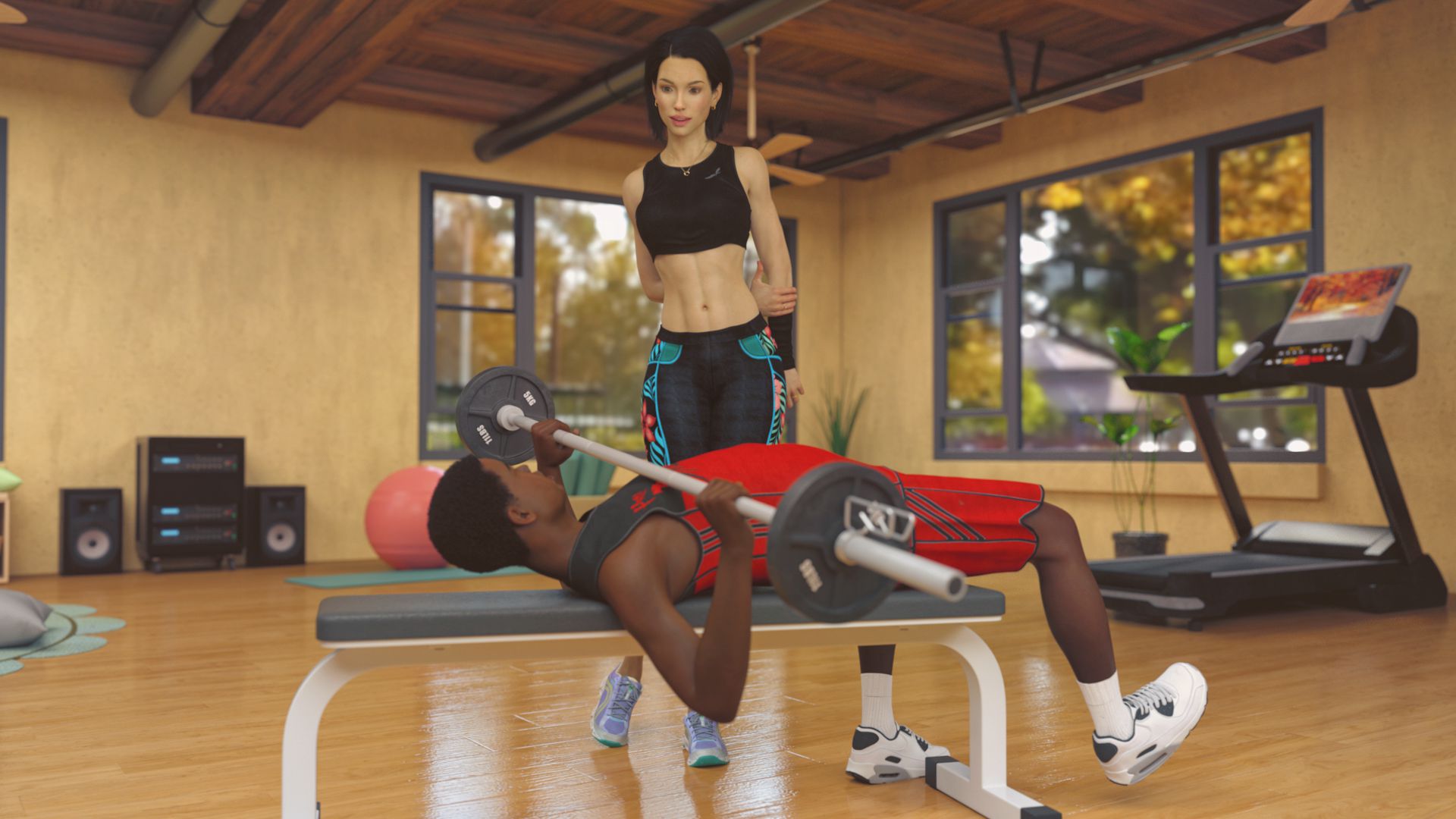 The F Gym [Lexx228] - Chapter 1.5 — Page 86