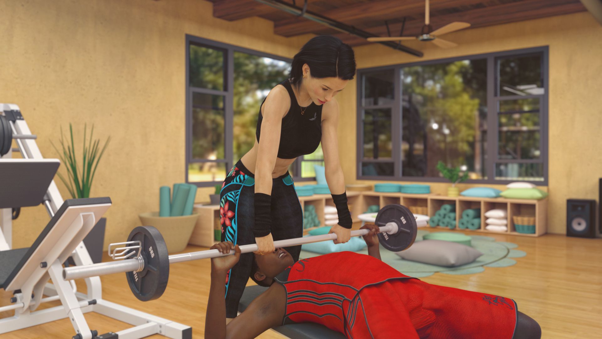 The F Gym [Lexx228] - Chapter 1.5 — Page 88