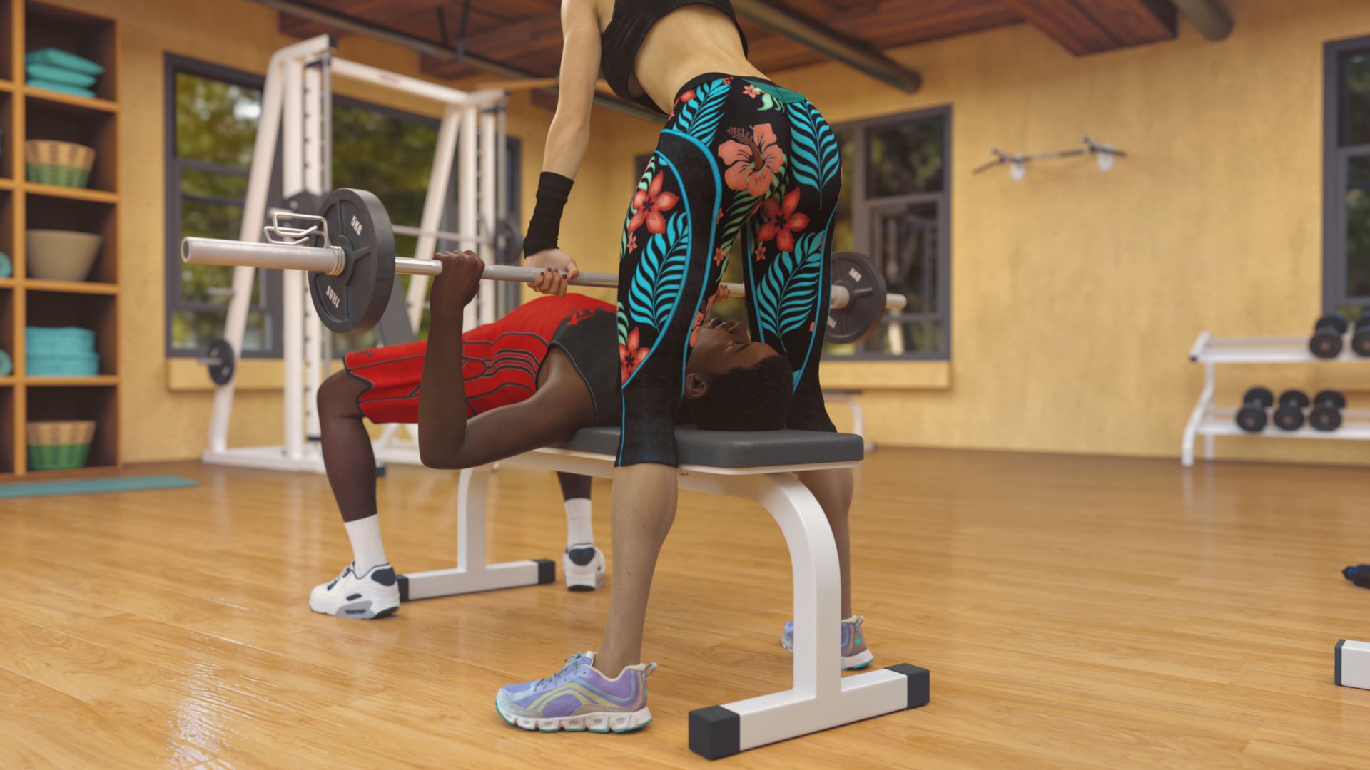 The F Gym [Lexx228] - Chapter 1.5 — Page 89