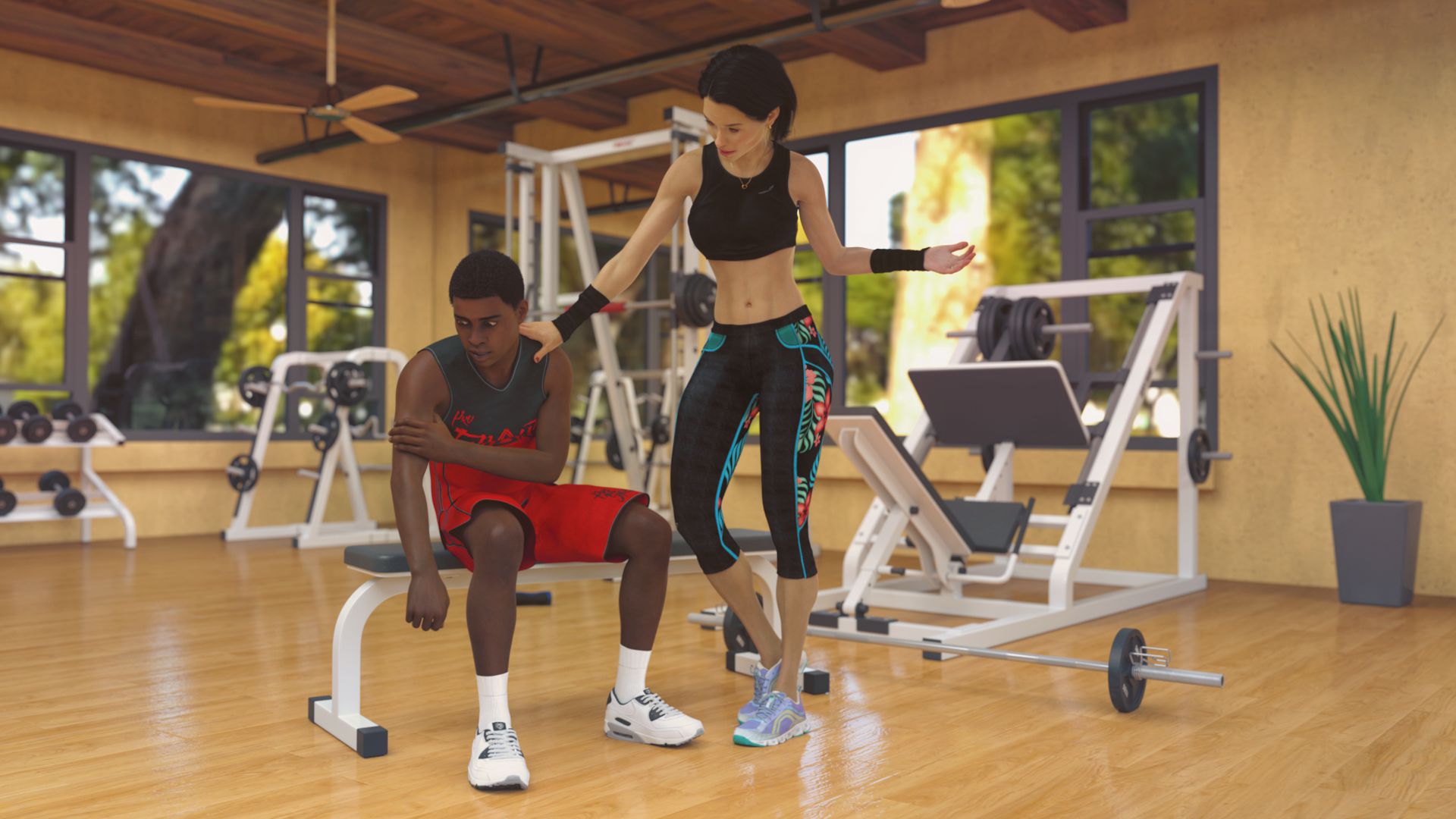 The F Gym [Lexx228] - Chapter 1.5 — Page 90