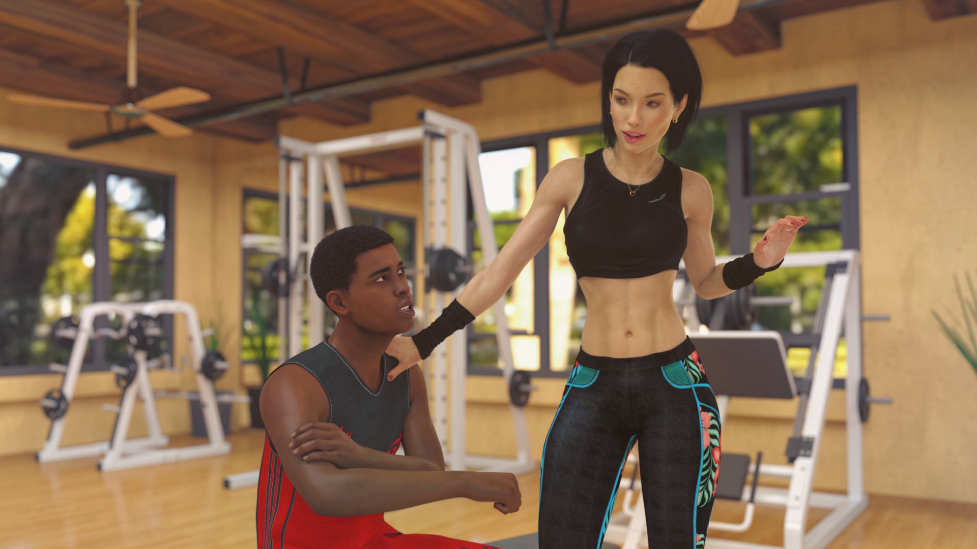 The F Gym [Lexx228] - Chapter 1.5 — Page 91