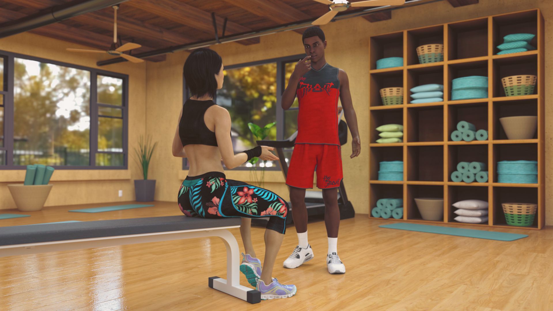 The F Gym [Lexx228] - Chapter 1.5 — Page 99