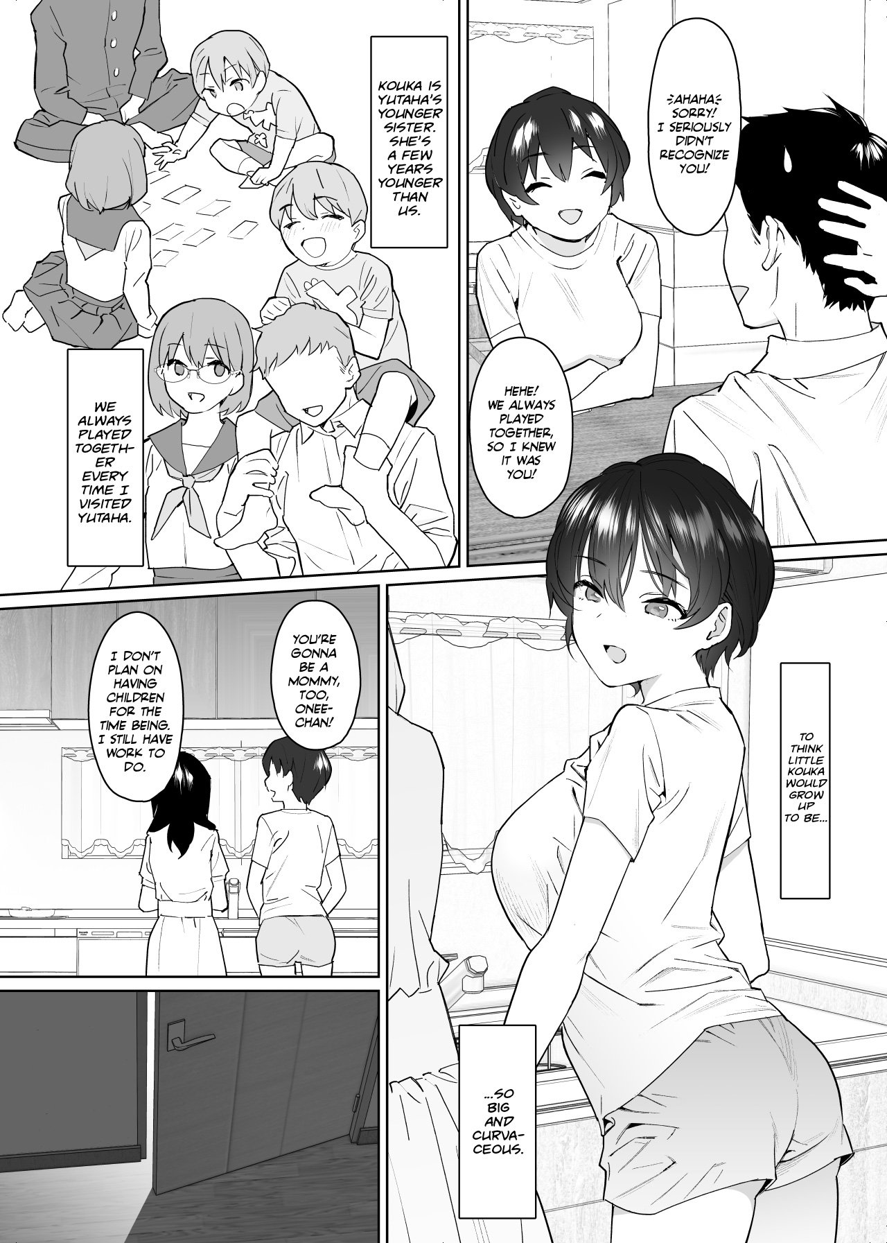 I visited my in-laws to announce my marriage and ended up fucking my wife’s little sister silly! [Nyaa no Esa] - Chapter 1 — Page 7
