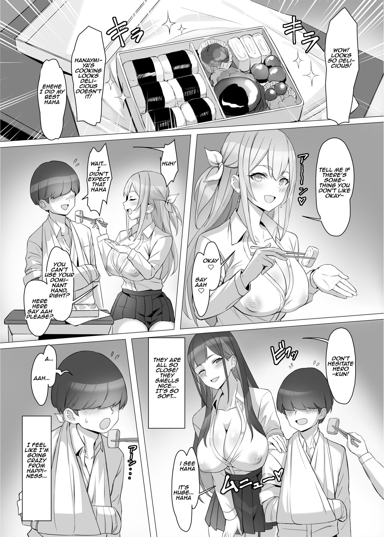 I saved a gal, then I think I reincarnated into another world and my life as a riajuu began! [Kuromogu] - Chapter 1 — Page 10