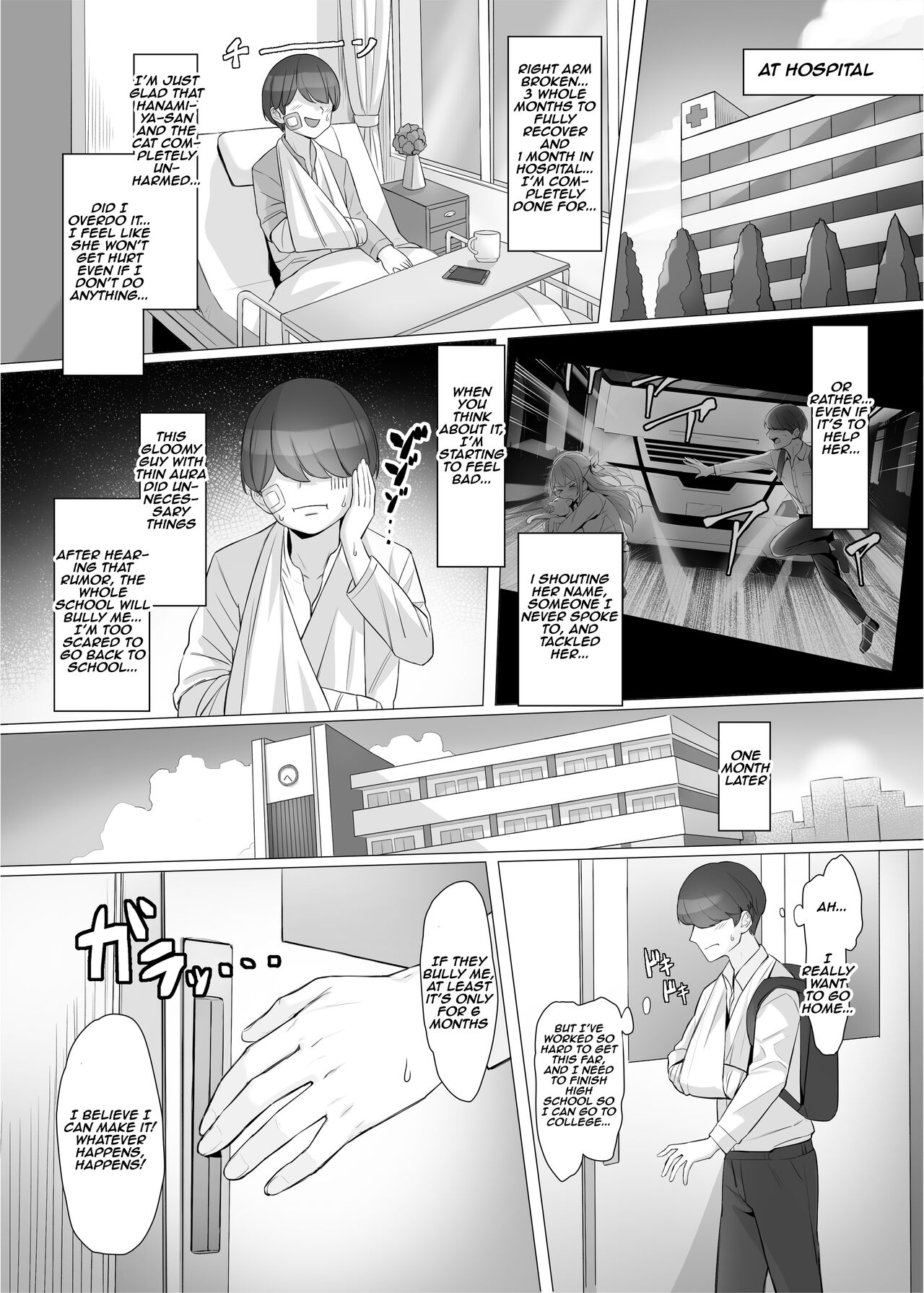 I saved a gal, then I think I reincarnated into another world and my life as a riajuu began! [Kuromogu] - Chapter 1 — Page 6