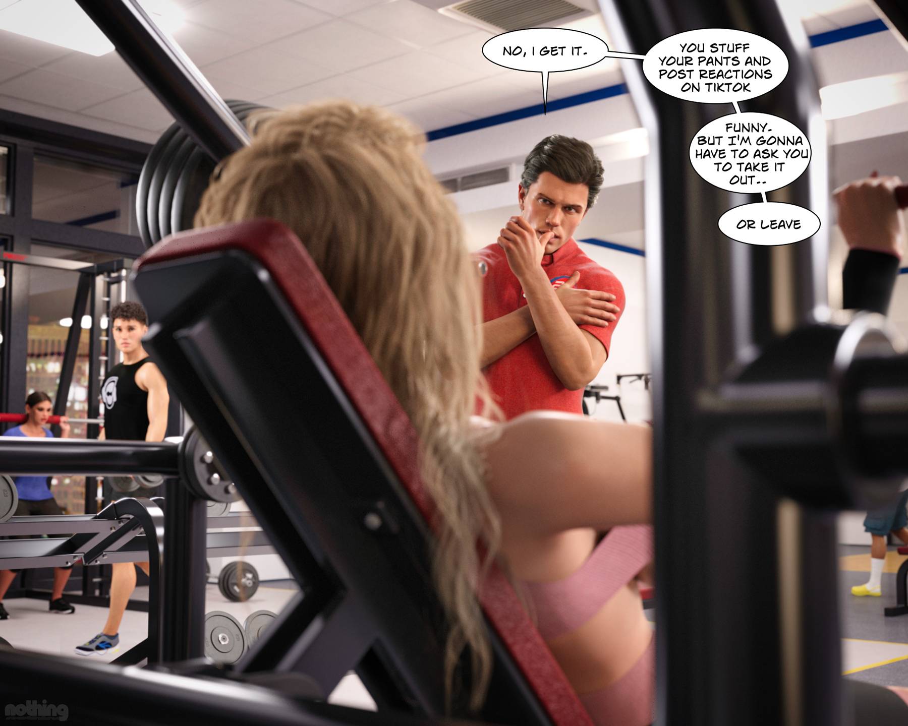 Pumped [NothingMore3D] - Chapter 1 — Page 7