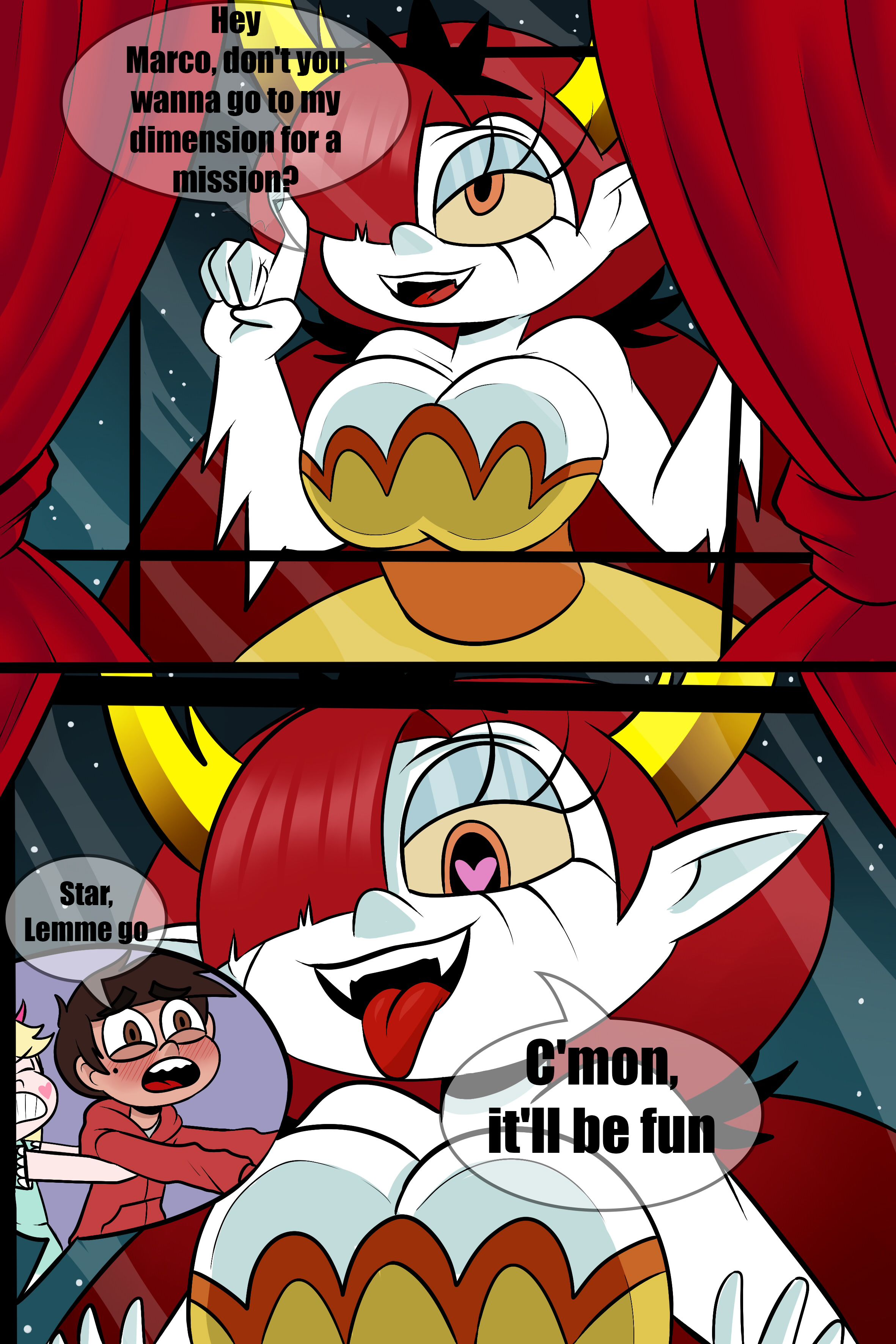 A Vampire’s Prisoner (Star vs. The Forces of Evil) [ZaicoMaster14] - Chapter 1 — Page 19