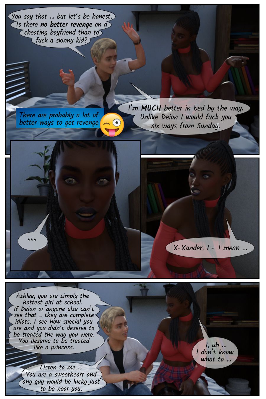 You Kiss Your Mommy With Your Mouth? [Garak3D] - Chapter — Page 11