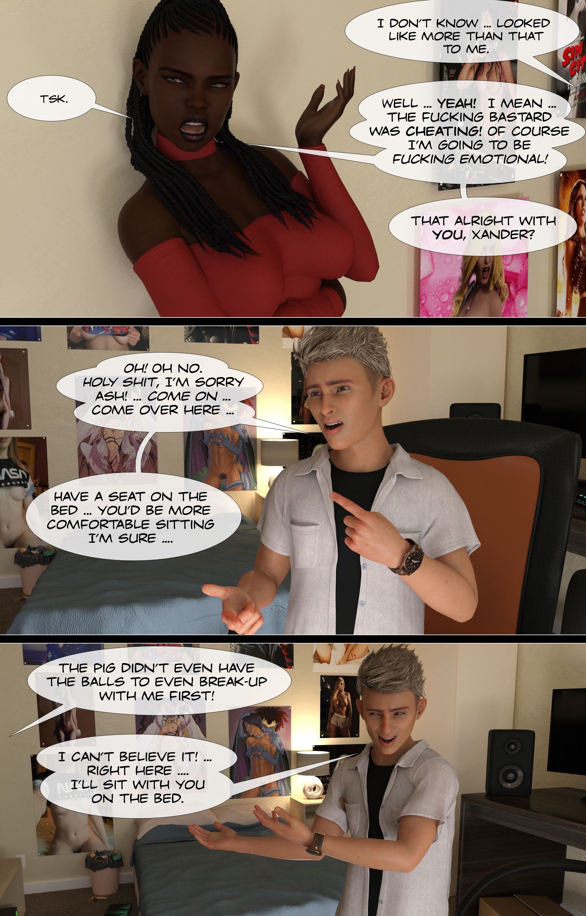 You Kiss Your Mommy With Your Mouth? [Garak3D] - Chapter 1 — Page 22