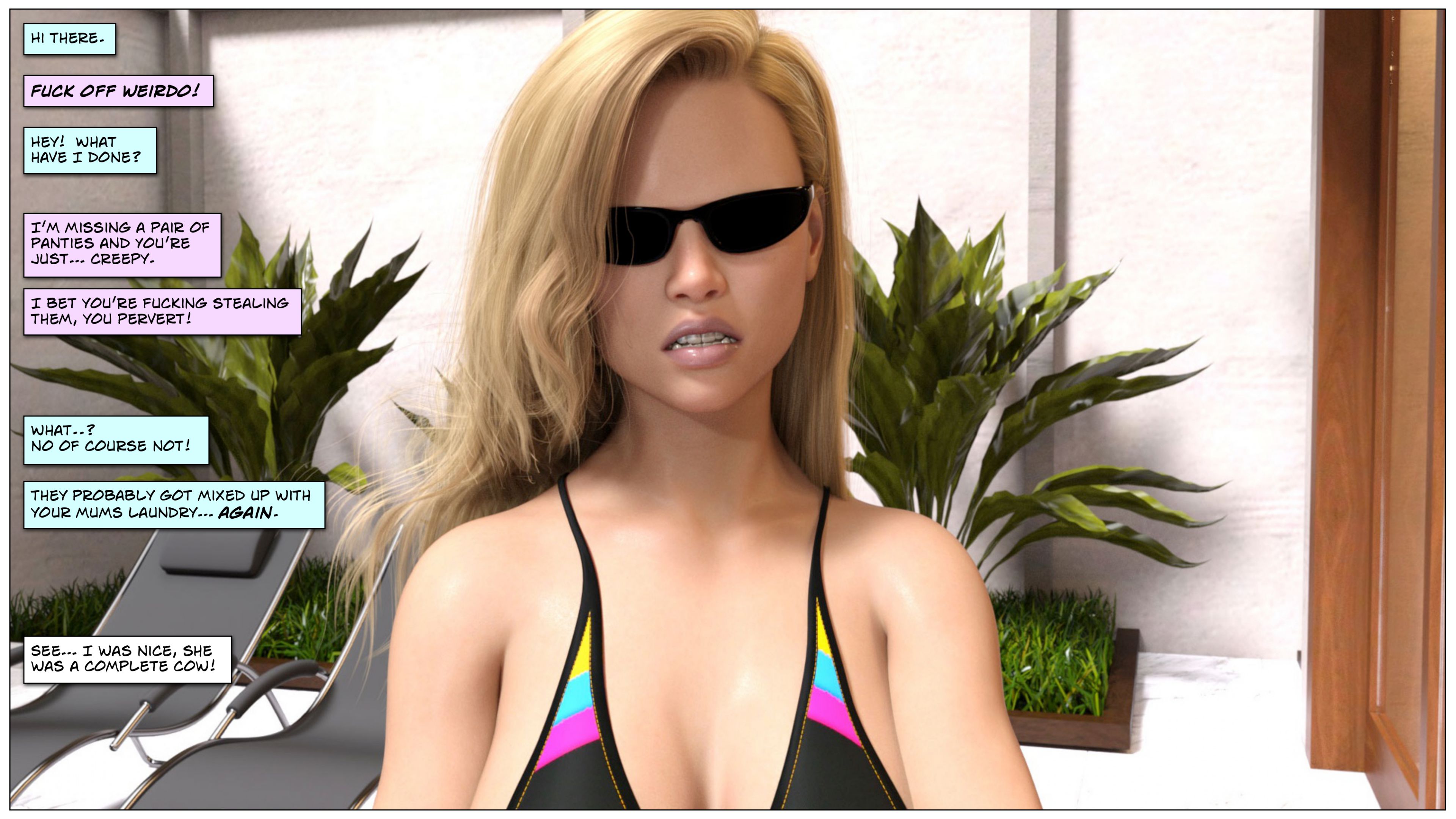 POV Pervert – The Step-Sister [Gonzo Studios] - Chapter 1 — Page 12