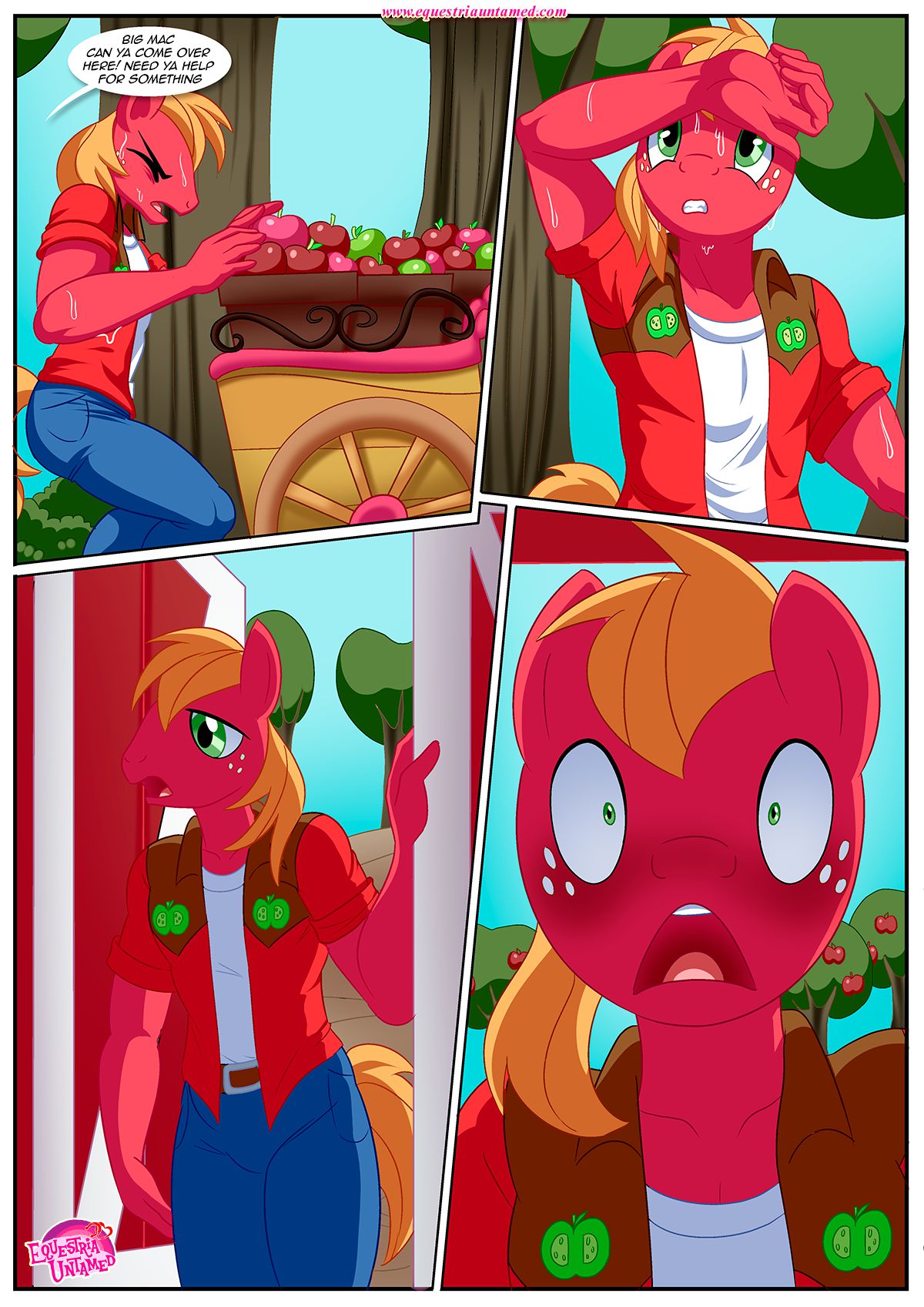 Behind Closed Barn Doors (My Little Pony: Friendship is Magic) [Palcomix] - Chapter 1 — Page 11