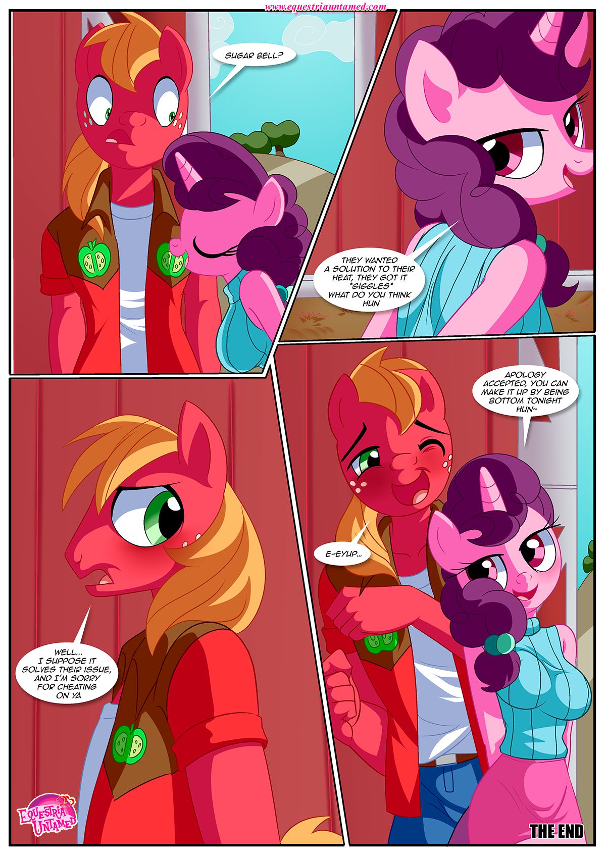 Behind Closed Barn Doors (My Little Pony: Friendship is Magic) [Palcomix] - Chapter 1 — Page 21