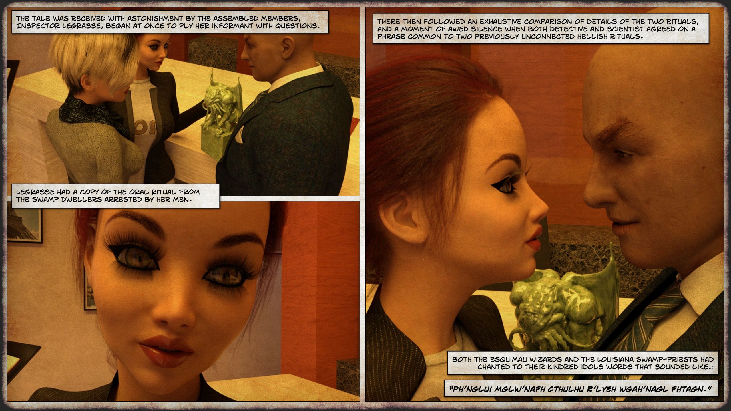 The Call Of Cthulhu [Gonzo Studios] - Chapter 2 — Page 12