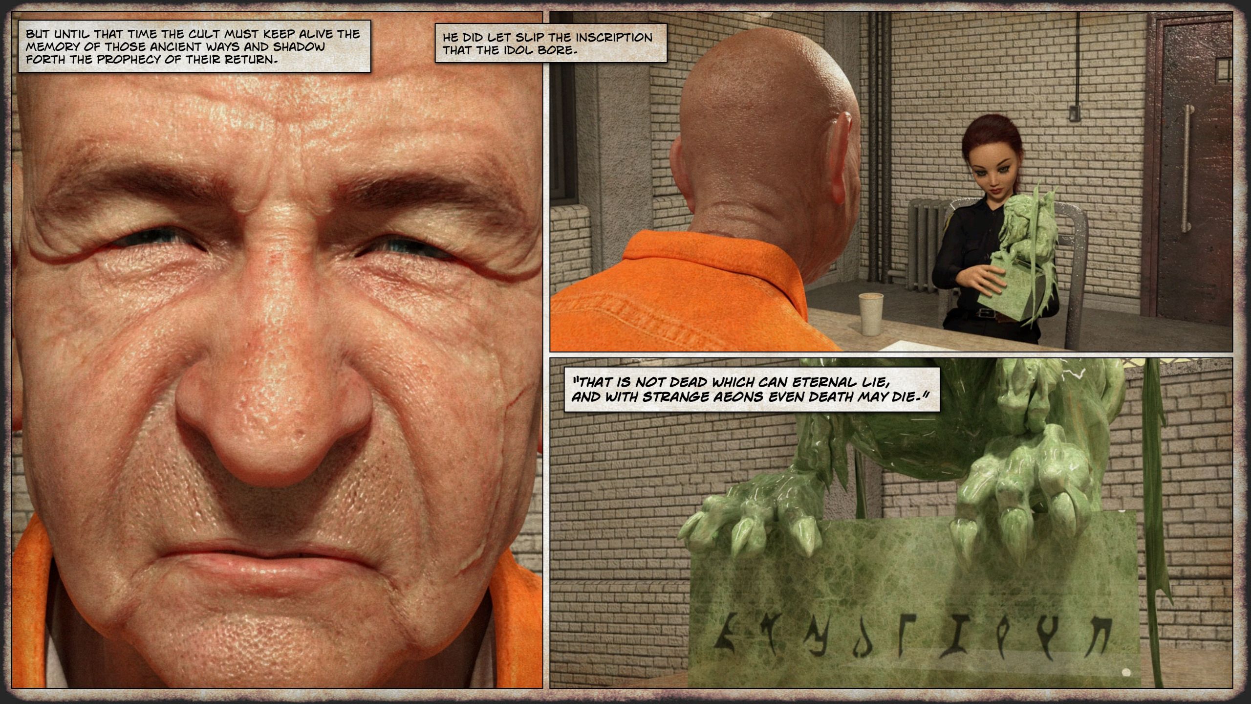 The Call Of Cthulhu [Gonzo Studios] - Chapter 2 — Page 37