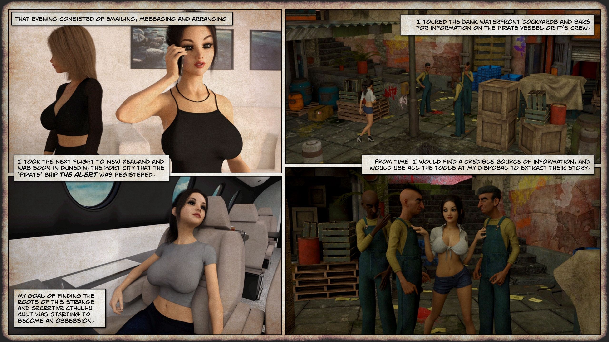 The Call Of Cthulhu [Gonzo Studios] - Chapter 3 — Page 19