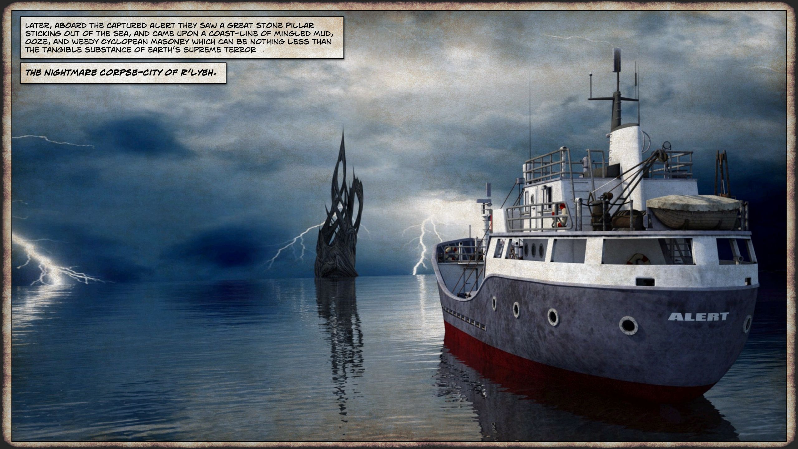 The Call Of Cthulhu [Gonzo Studios] - Chapter 3 — Page 36