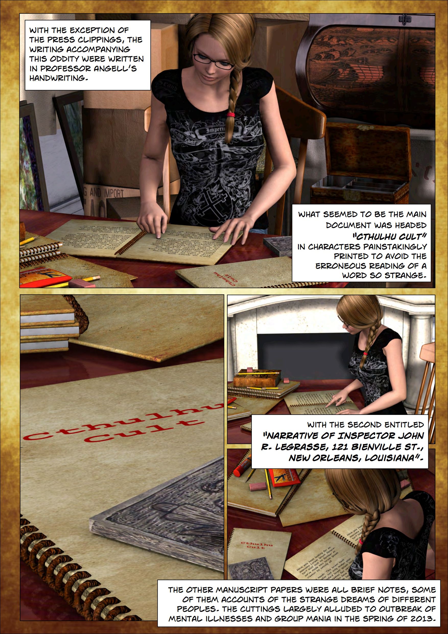 The Call Of Cthulhu [Gonzo Studios] - Chapter — Page 8