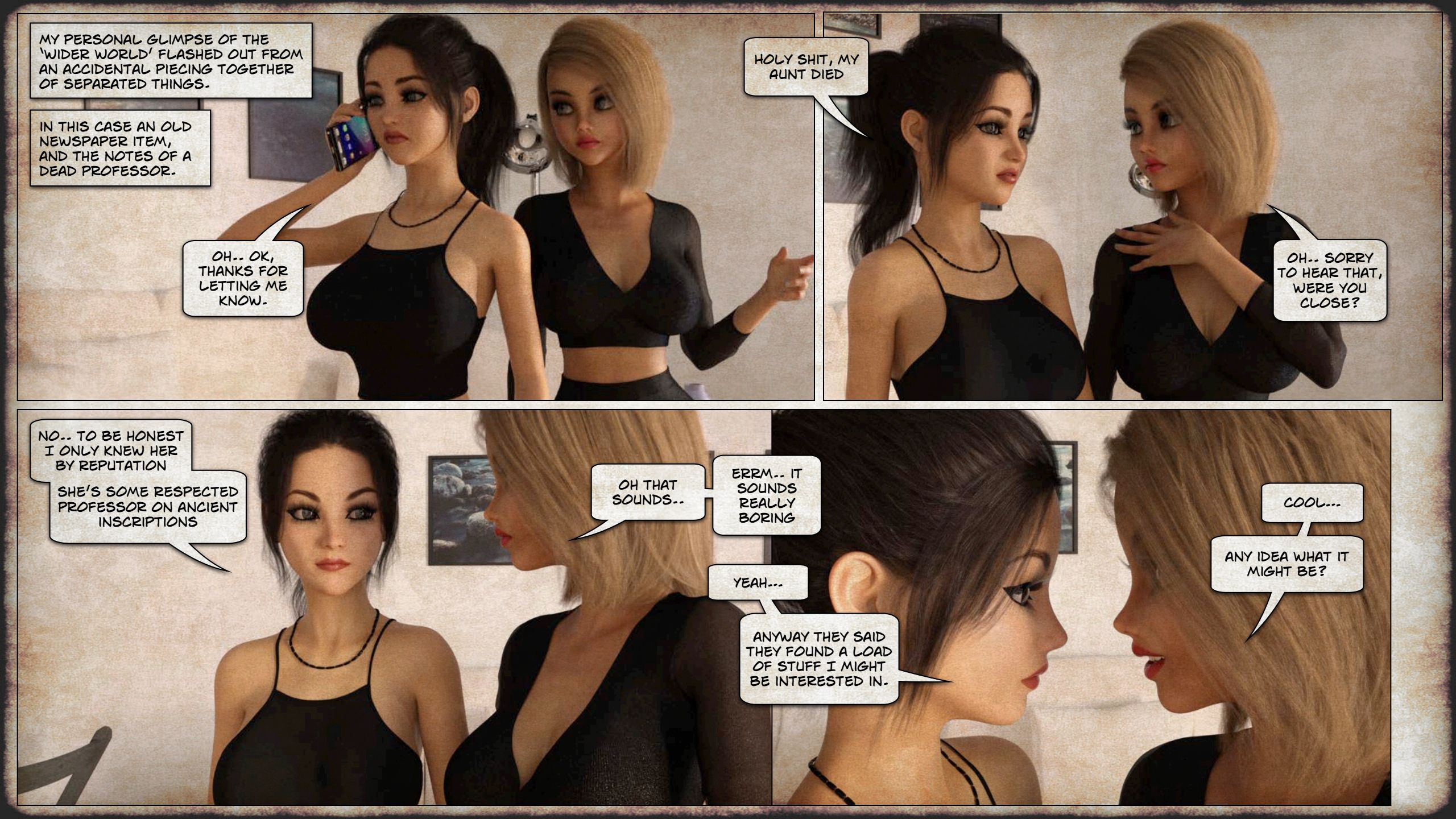 The Call Of Cthulhu [Gonzo Studios] - Chapter 1 — Page 4