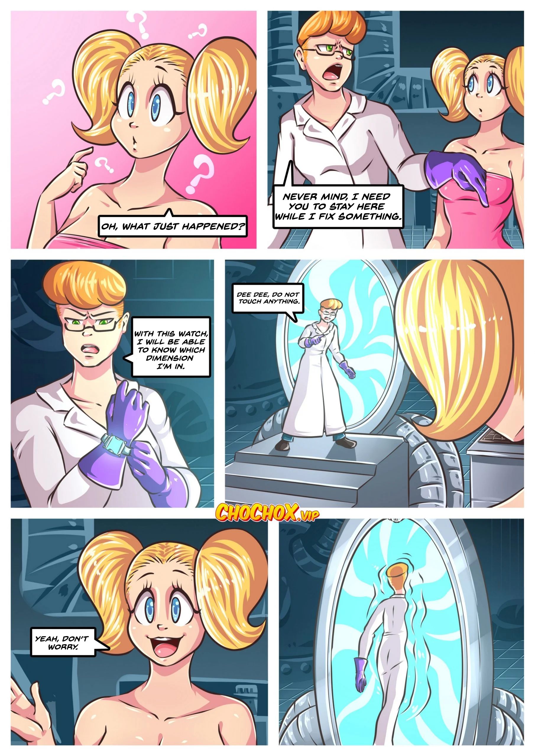 Between Dimensions (Dexter’s Laboratory) [Crock Comix] - Chapter 1.5 — Page 10