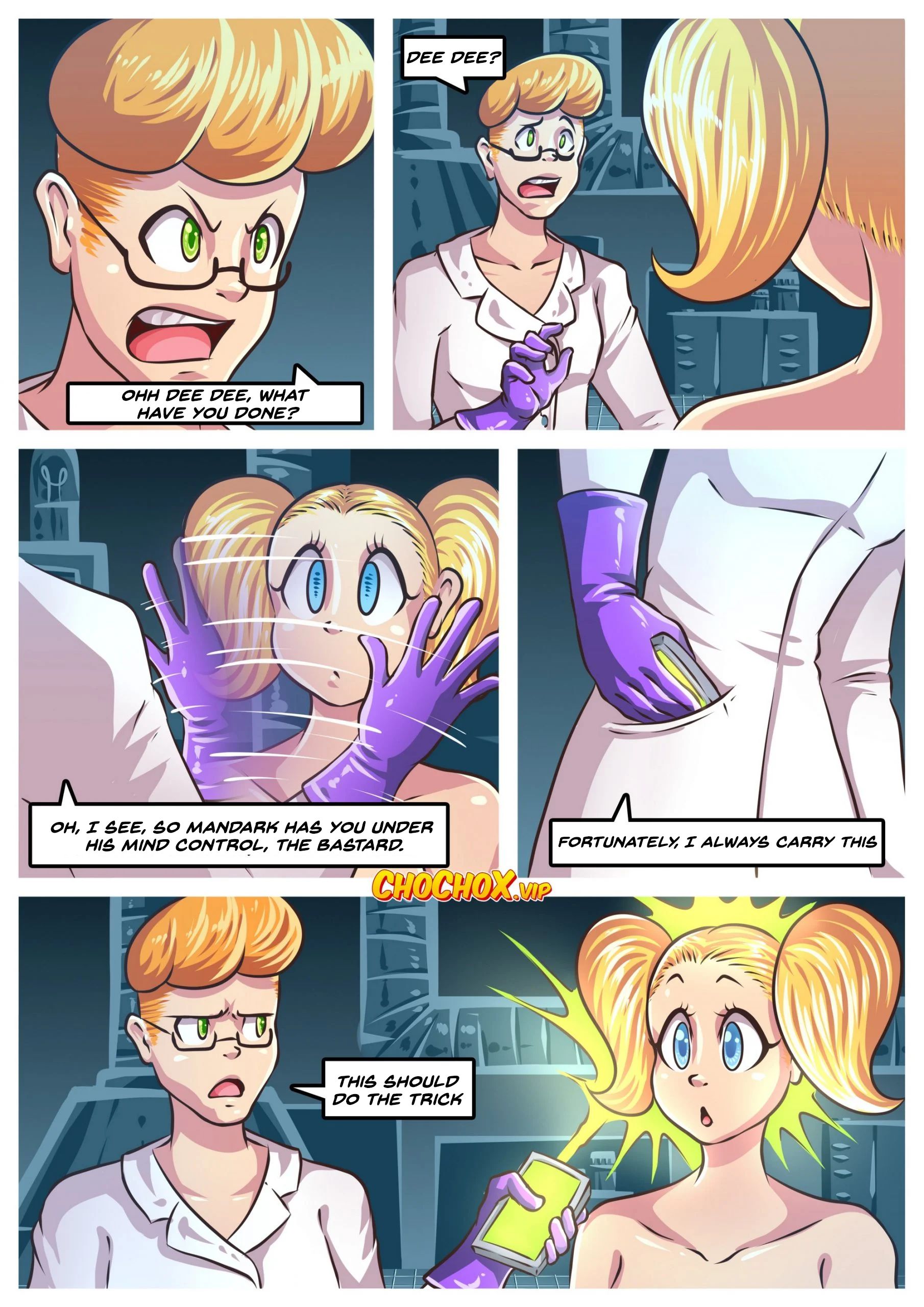 Between Dimensions (Dexter’s Laboratory) [Crock Comix] - Chapter 1.5 — Page 9