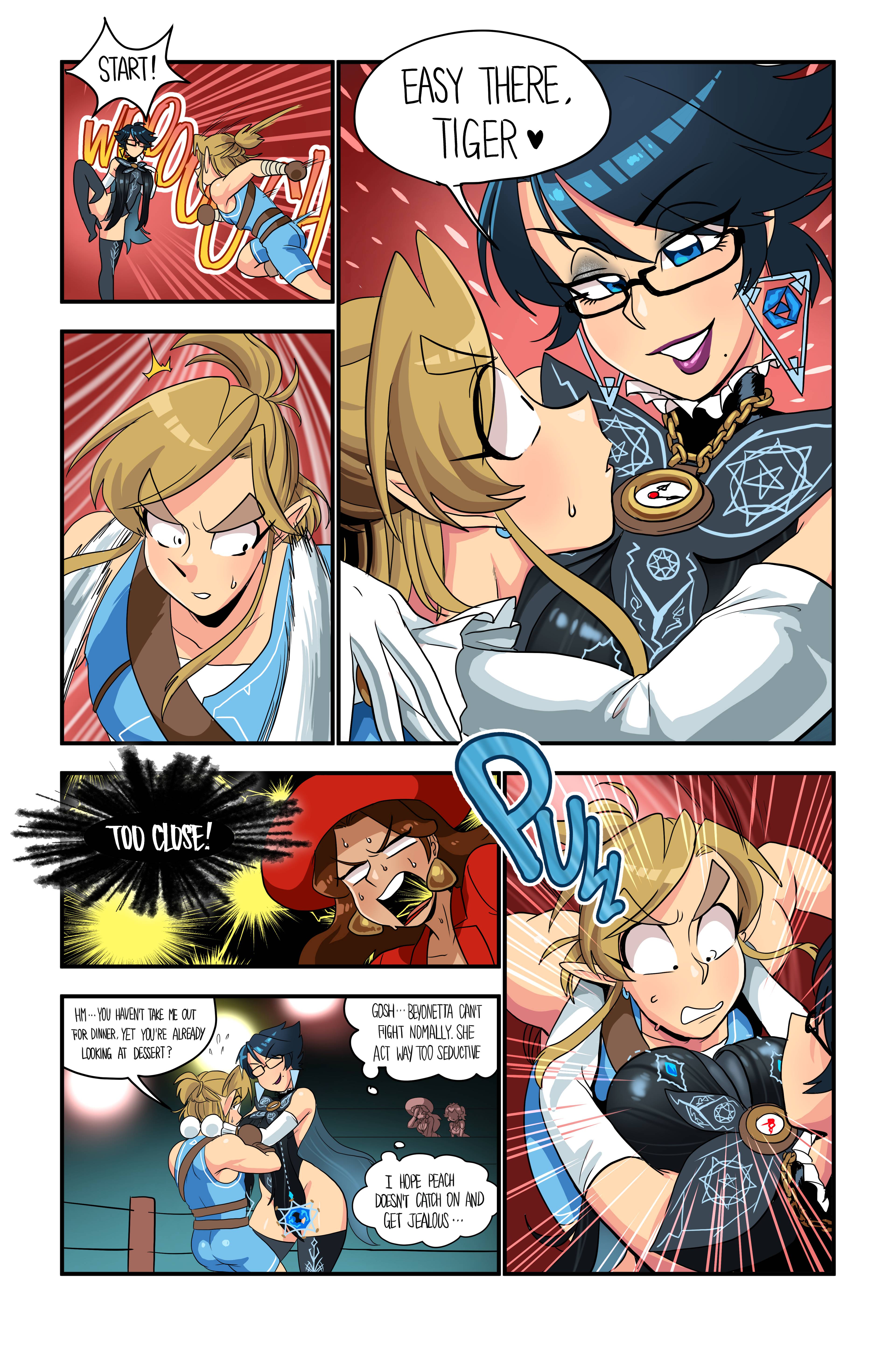 Wrestling Princess (Super Smash Bros.) [DconTheDanceFloor] - Chapter 2 — Page 27