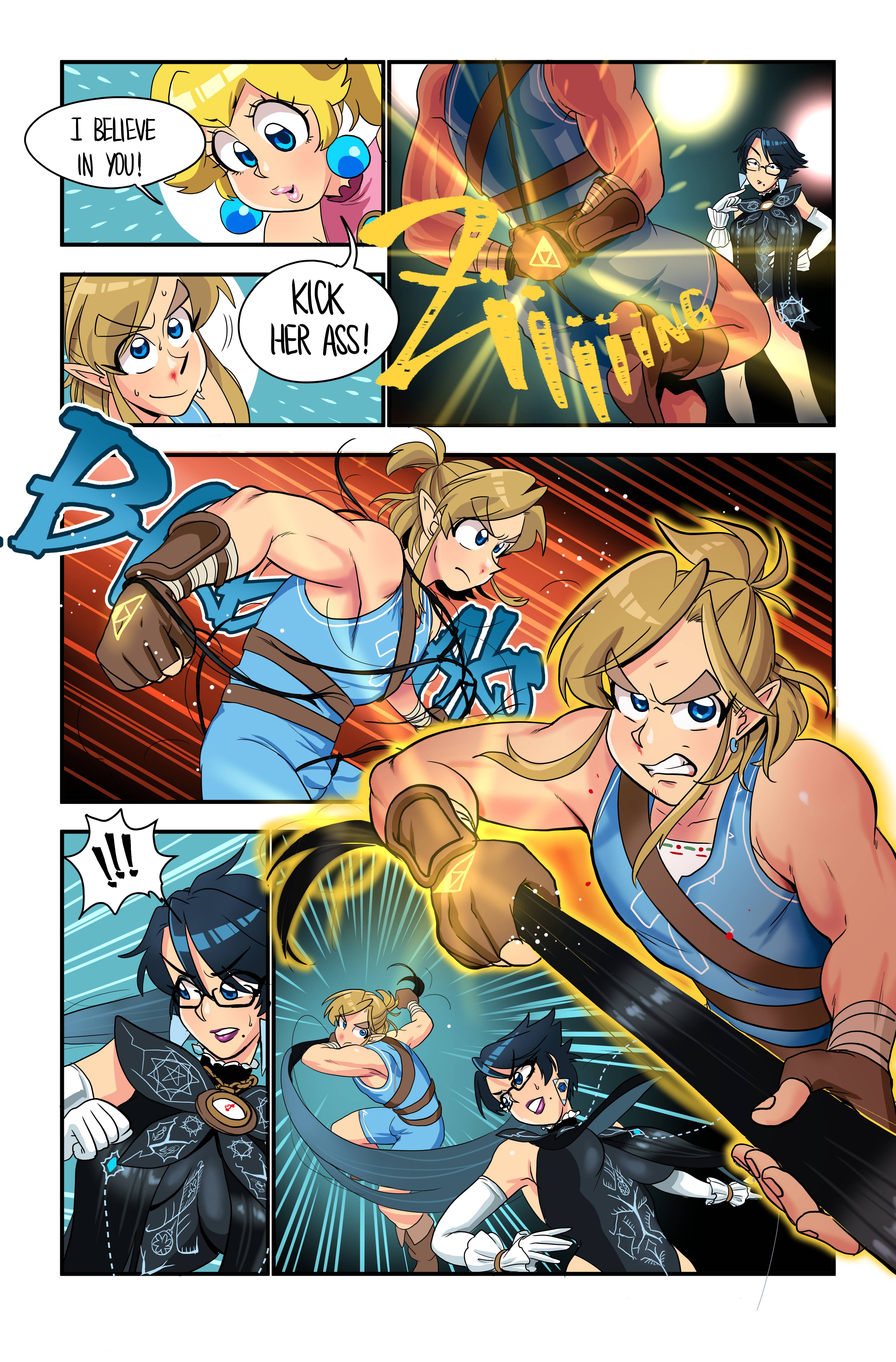 Wrestling Princess (Super Smash Bros.) [DconTheDanceFloor] - Chapter 2 — Page 30