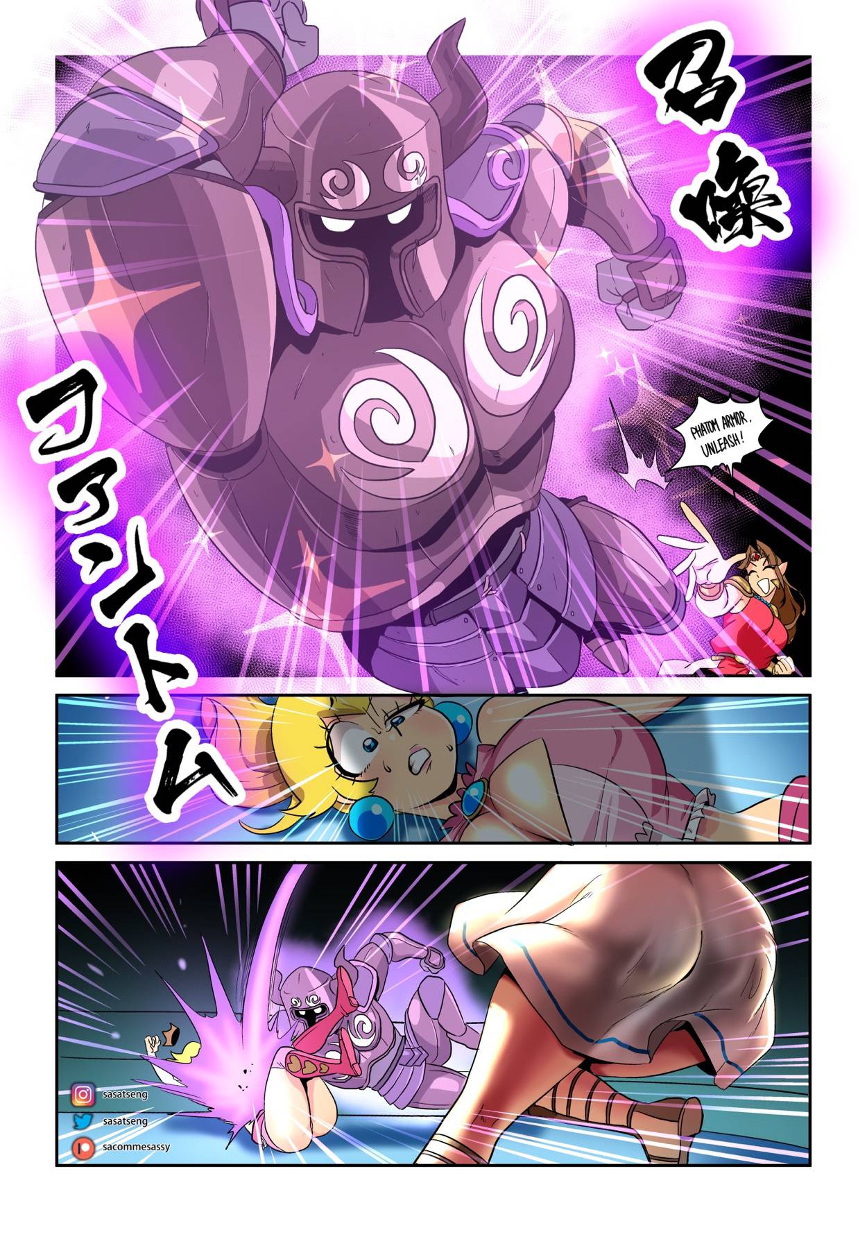 Wrestling Princess (Super Smash Bros.) [DconTheDanceFloor] - Chapter 1 — Page 29