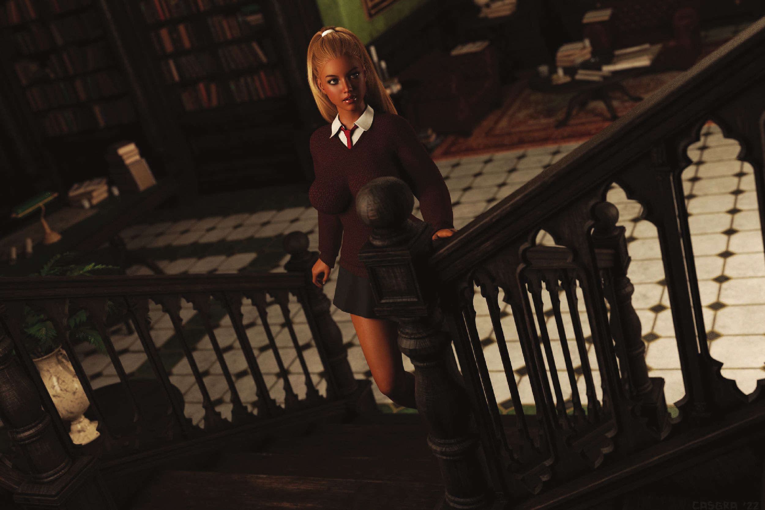 Elor Dophner – The Librarian [Casgra] - Chapter 1.5 — Page 84