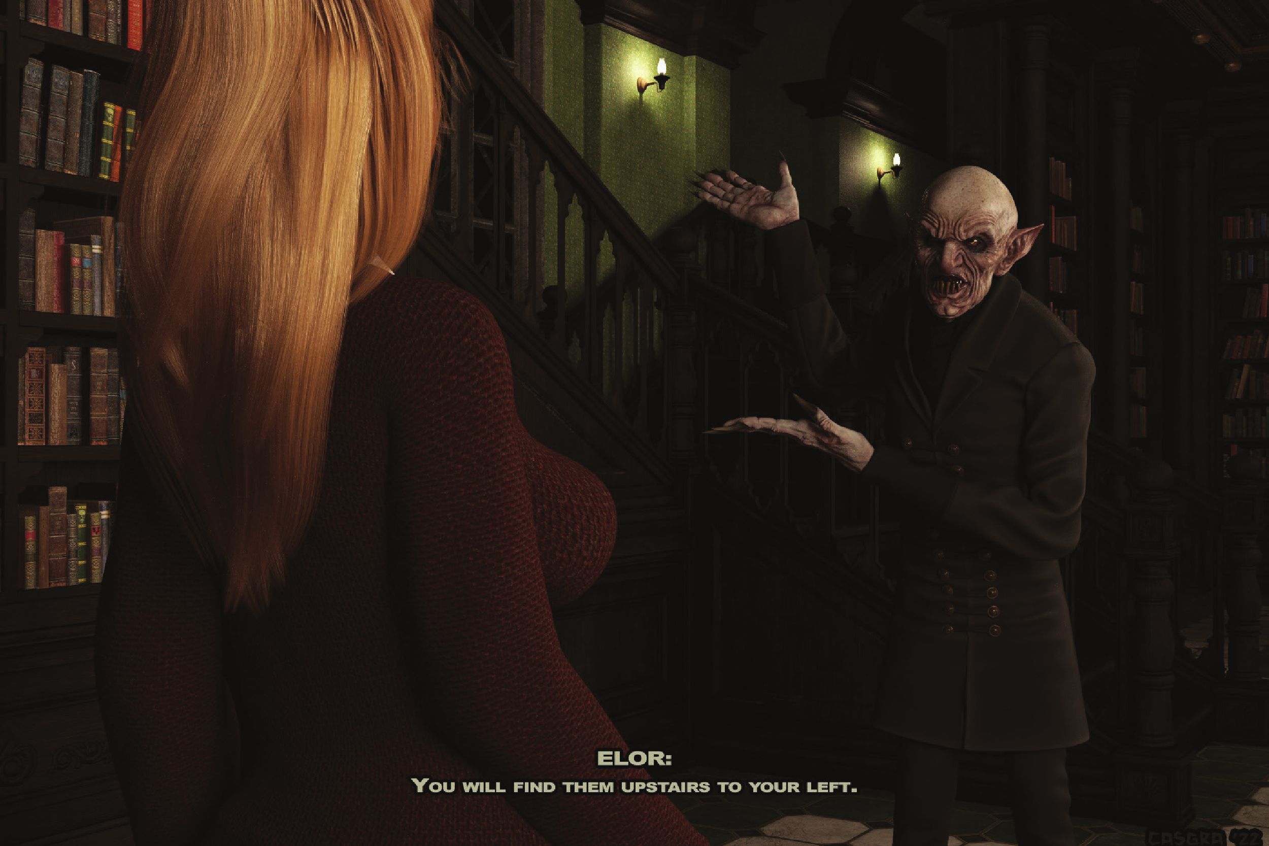 Elor Dophner – The Librarian [Casgra] - Chapter 1 — Page 10