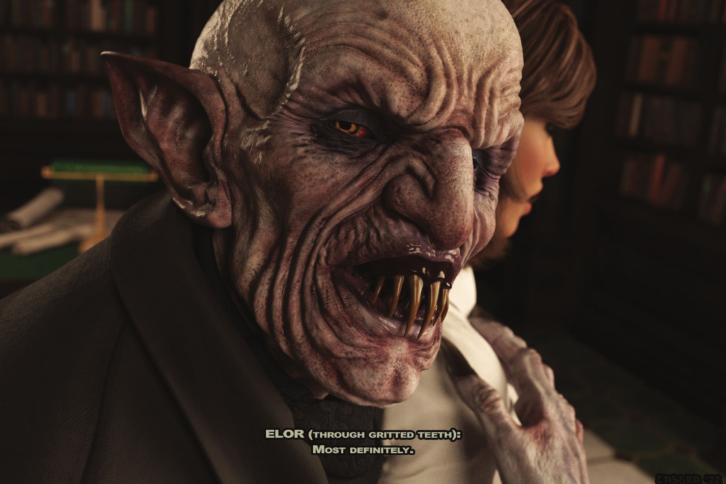 Elor Dophner – The Librarian [Casgra] - Chapter 1 — Page 19