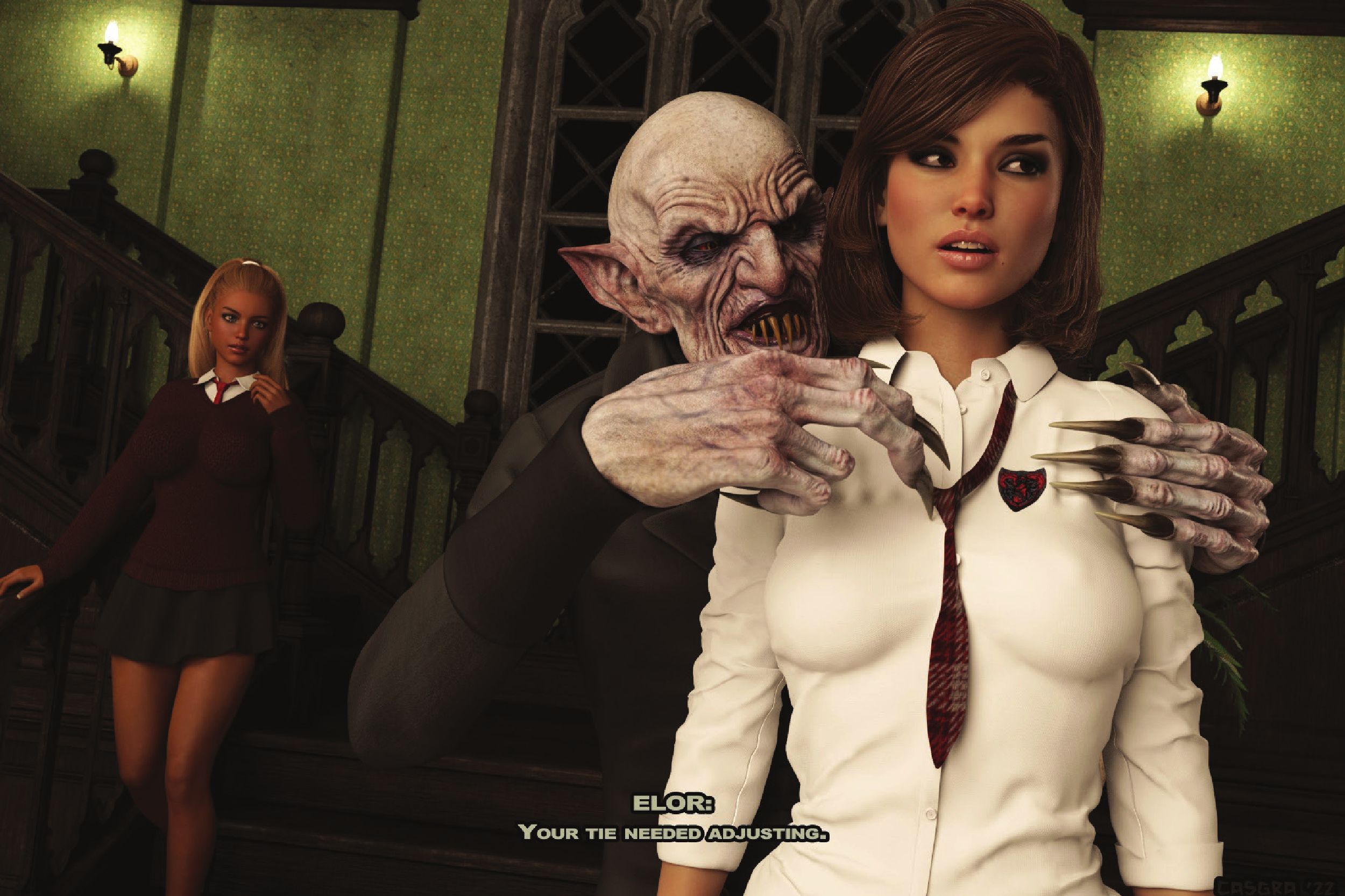 Elor Dophner – The Librarian [Casgra] - Chapter 1 — Page 21