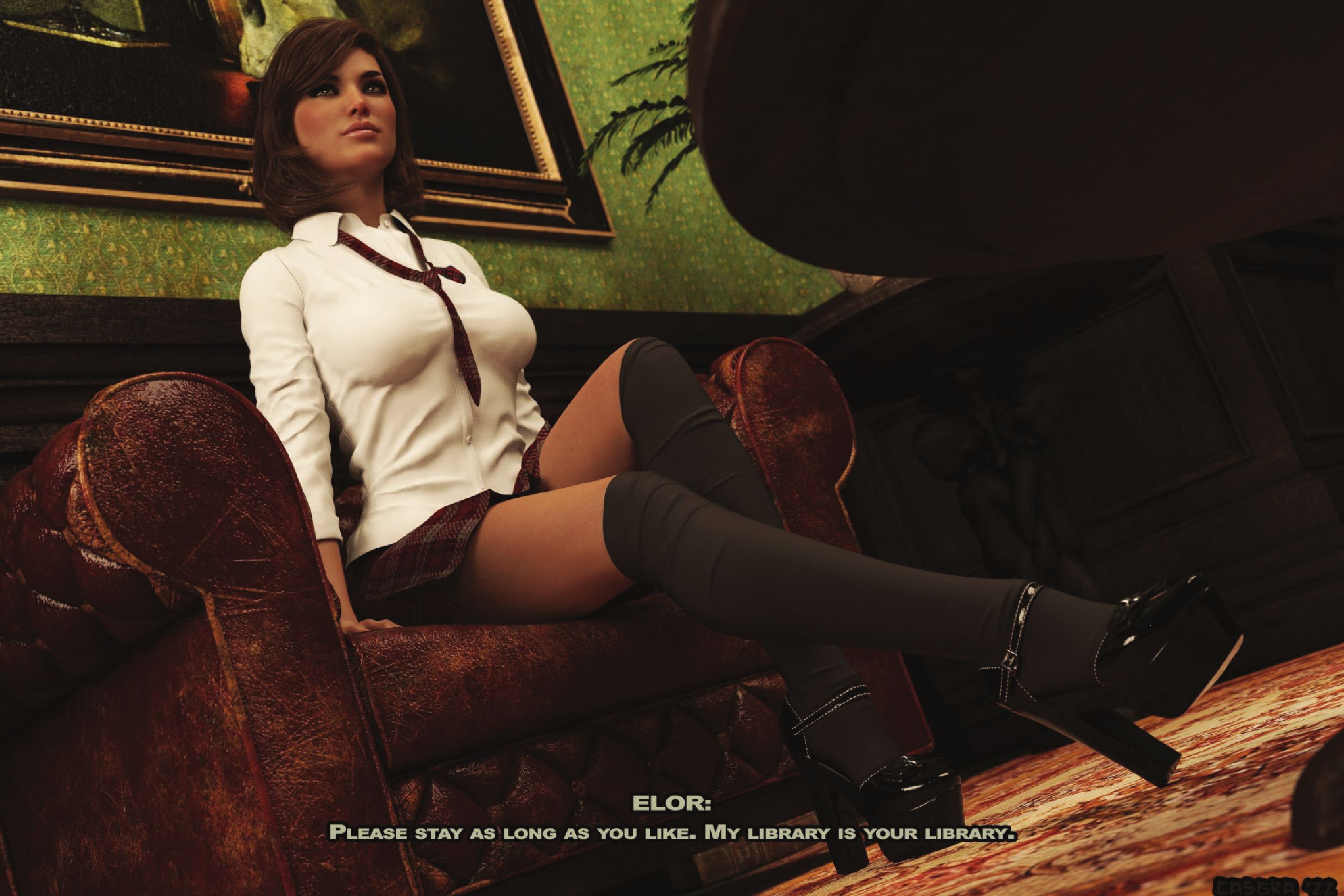 Elor Dophner – The Librarian [Casgra] - Chapter 1 — Page 27