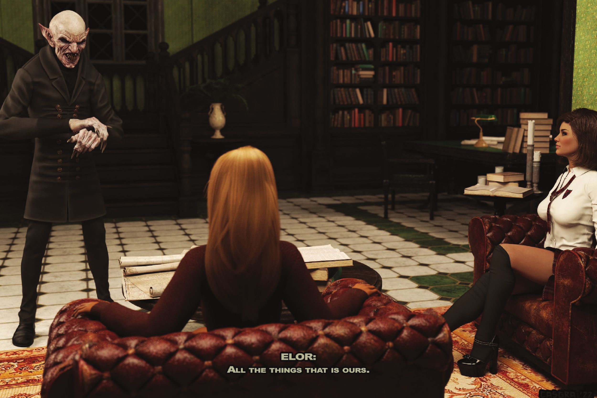 Elor Dophner – The Librarian [Casgra] - Chapter 1 — Page 29