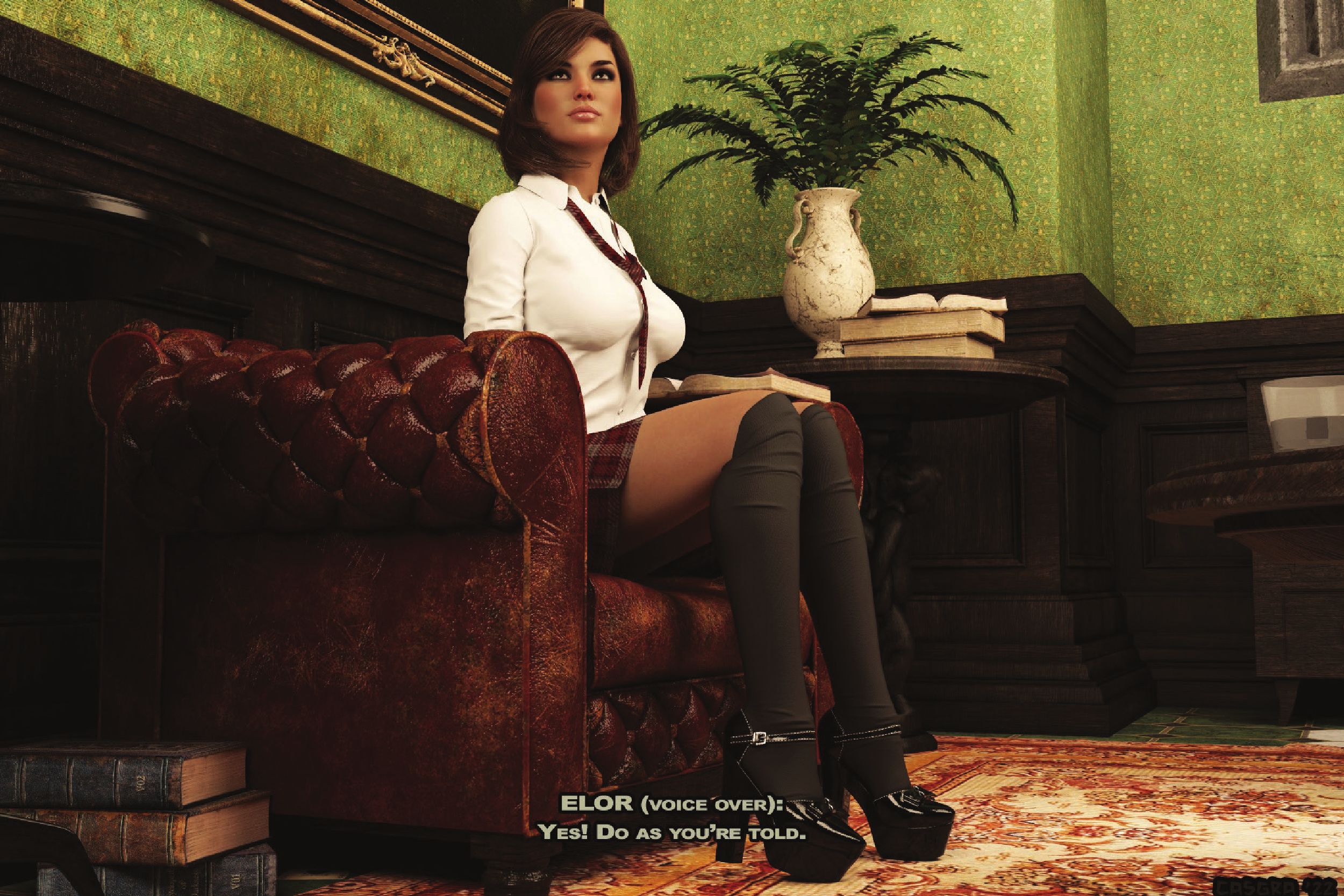 Elor Dophner – The Librarian [Casgra] - Chapter 1 — Page 43