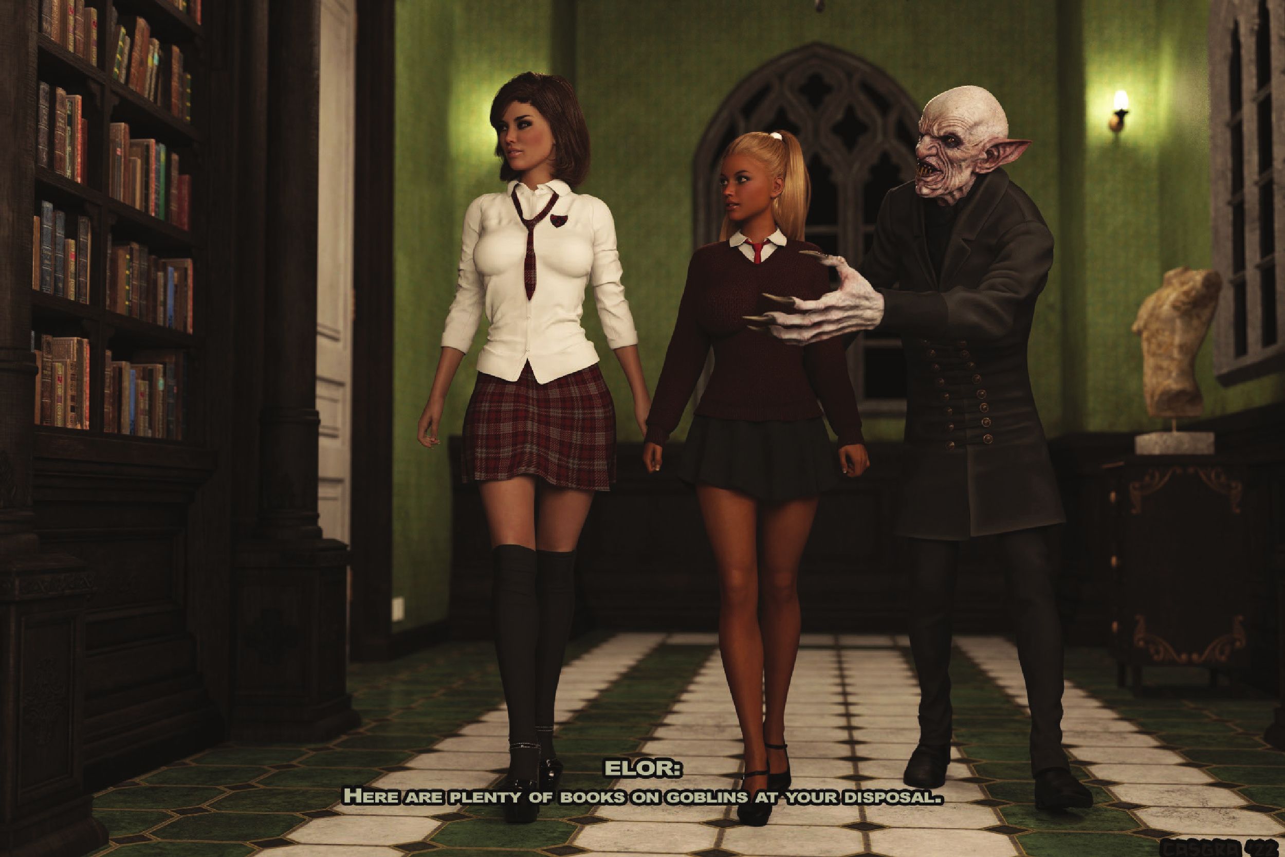 Elor Dophner – The Librarian [Casgra] - Chapter 1 — Page 7