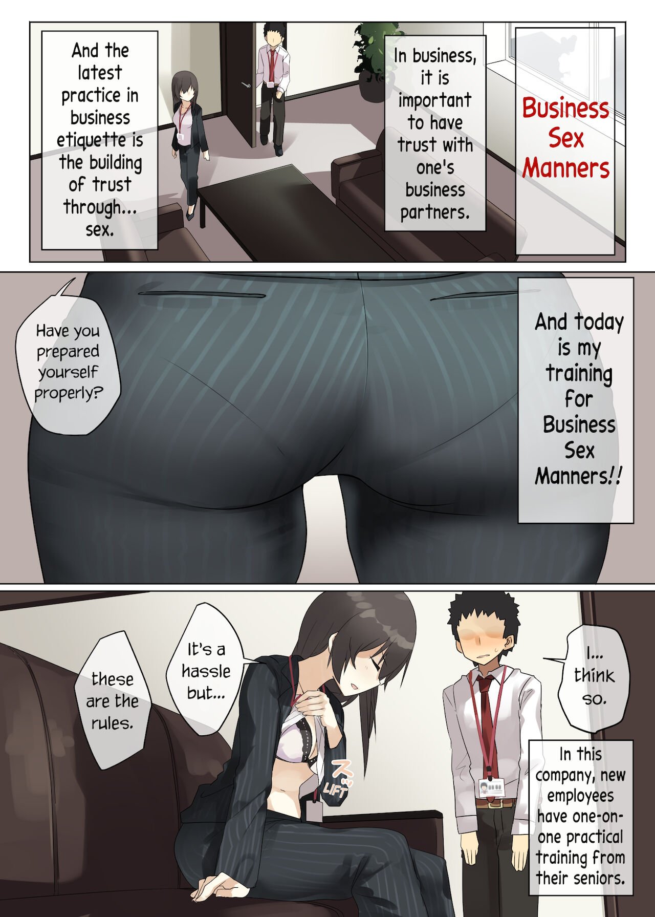 Business Sex Manners [Ogadenmon] - Chapter 1 — Page 6