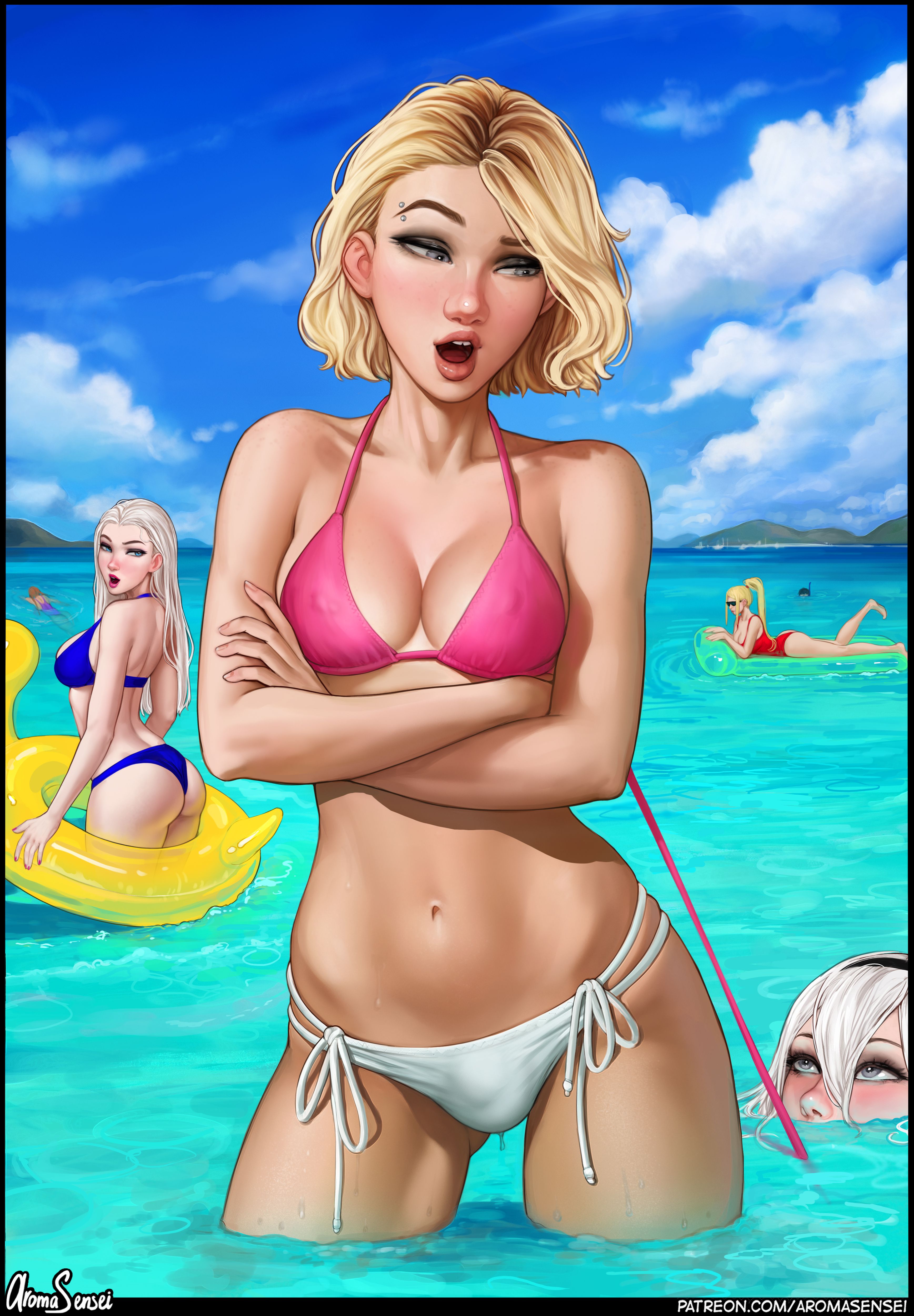 Hot Holidays at Frozen Inc. (Various) [Aroma Sensei] - Chapter 1.2 — Page 130