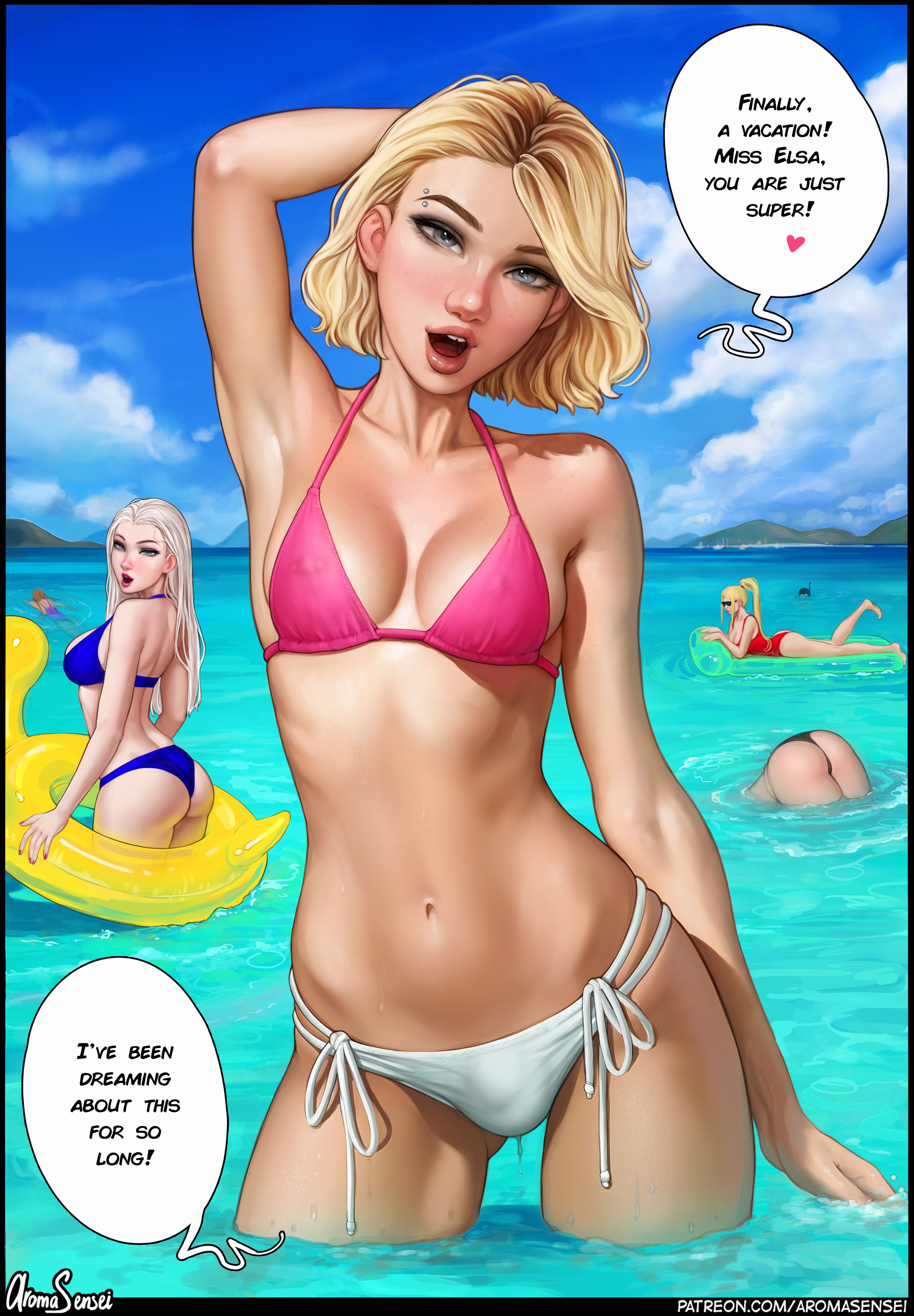 Hot Holidays at Frozen Inc. (Various) [Aroma Sensei] - Chapter 1.2 — Page 65