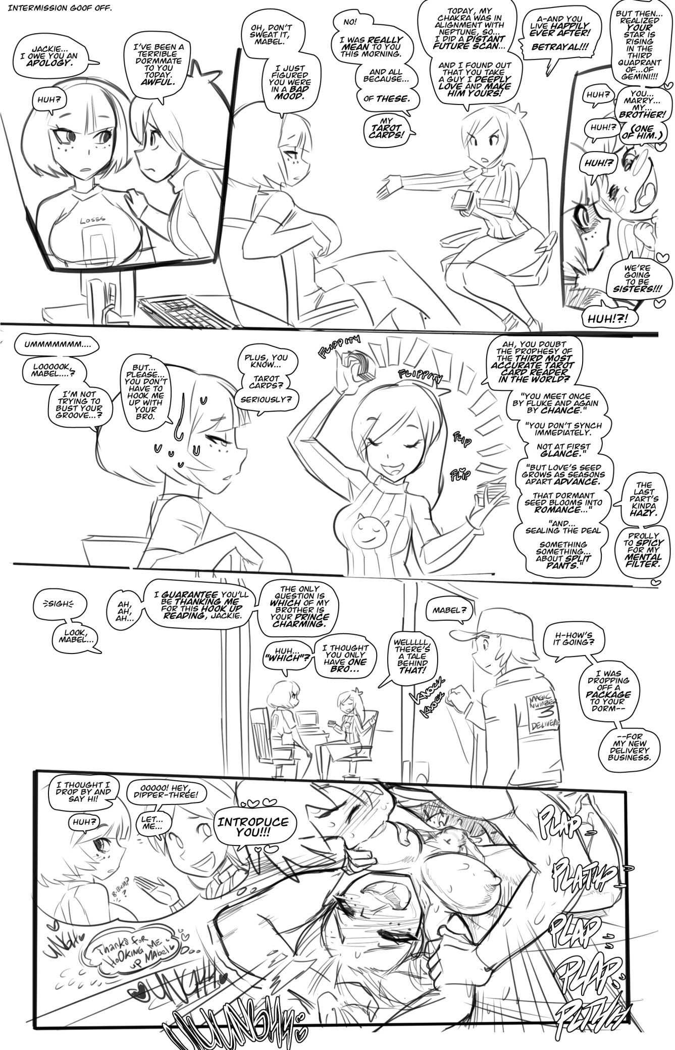 Taking A Dip (Gravity Falls) [Fred Perry] - Chapter 1 — Page 11