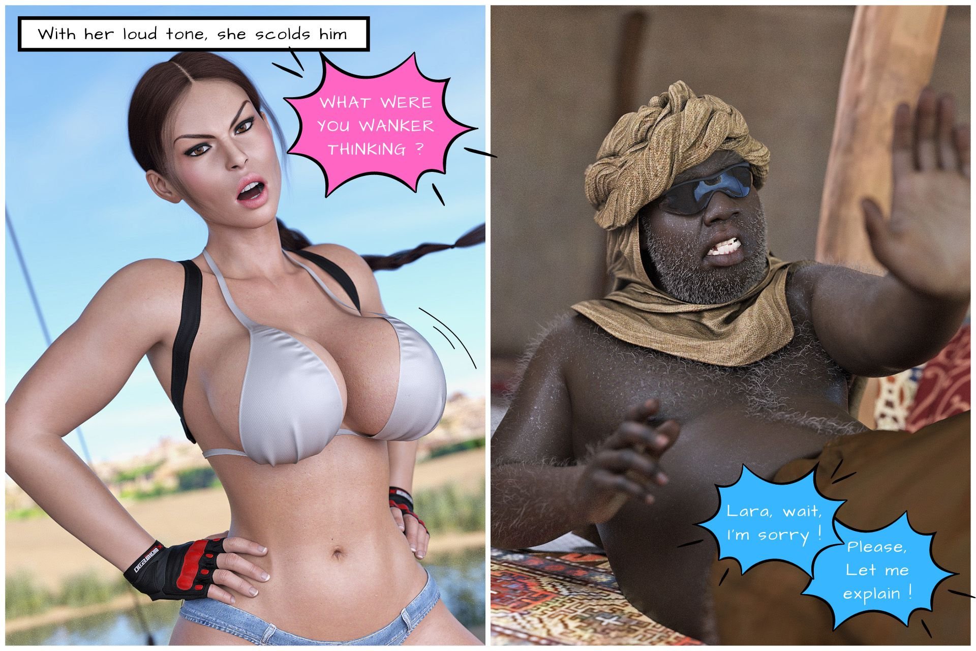 Lara And Her Tour Guide (Tomb Raider) [Rro.lled] - Chapter 1 — Page 10