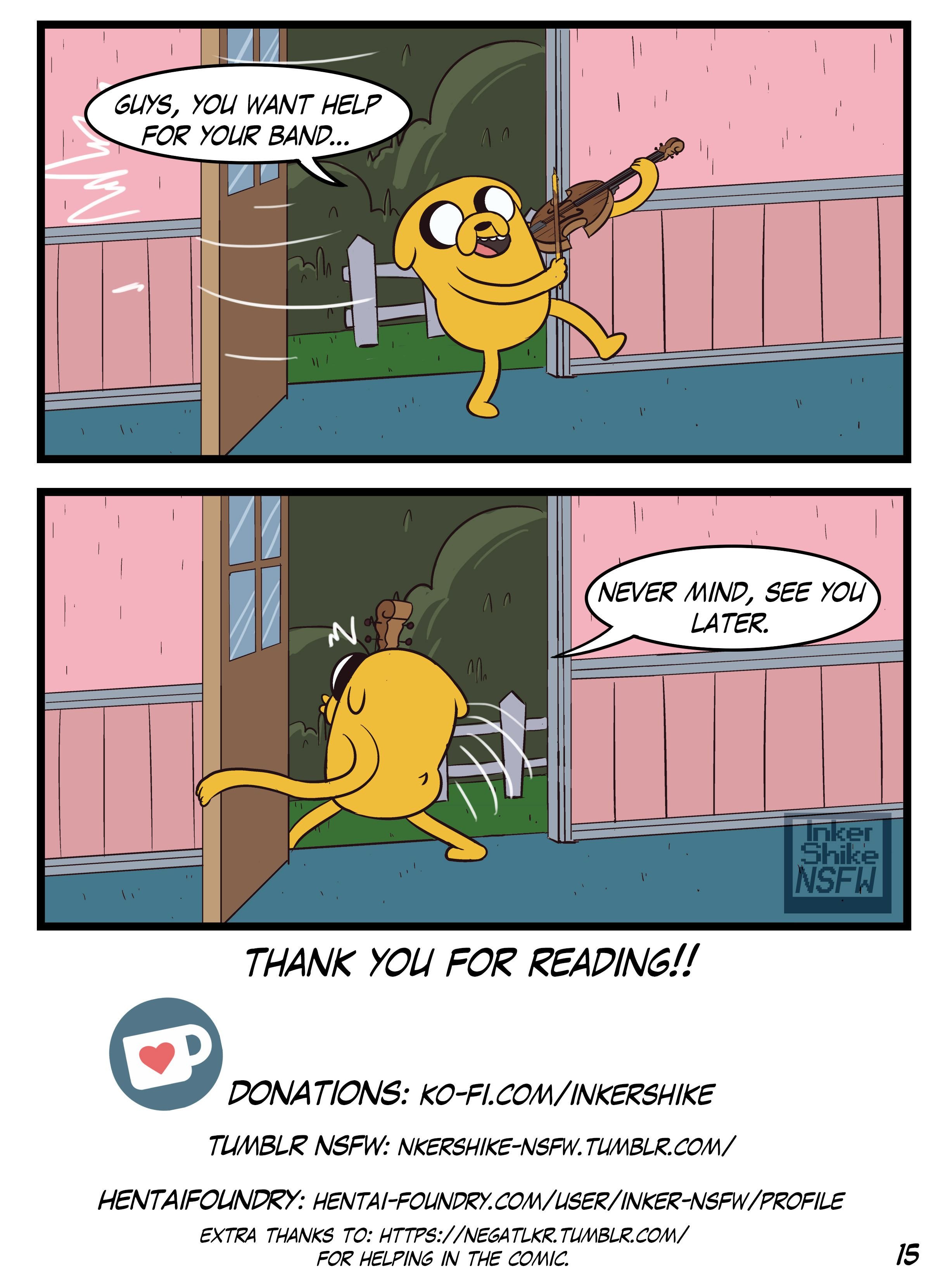 Practice With The Band (Adventure Time) [Inker Comics] - Chapter 1 — Page 15