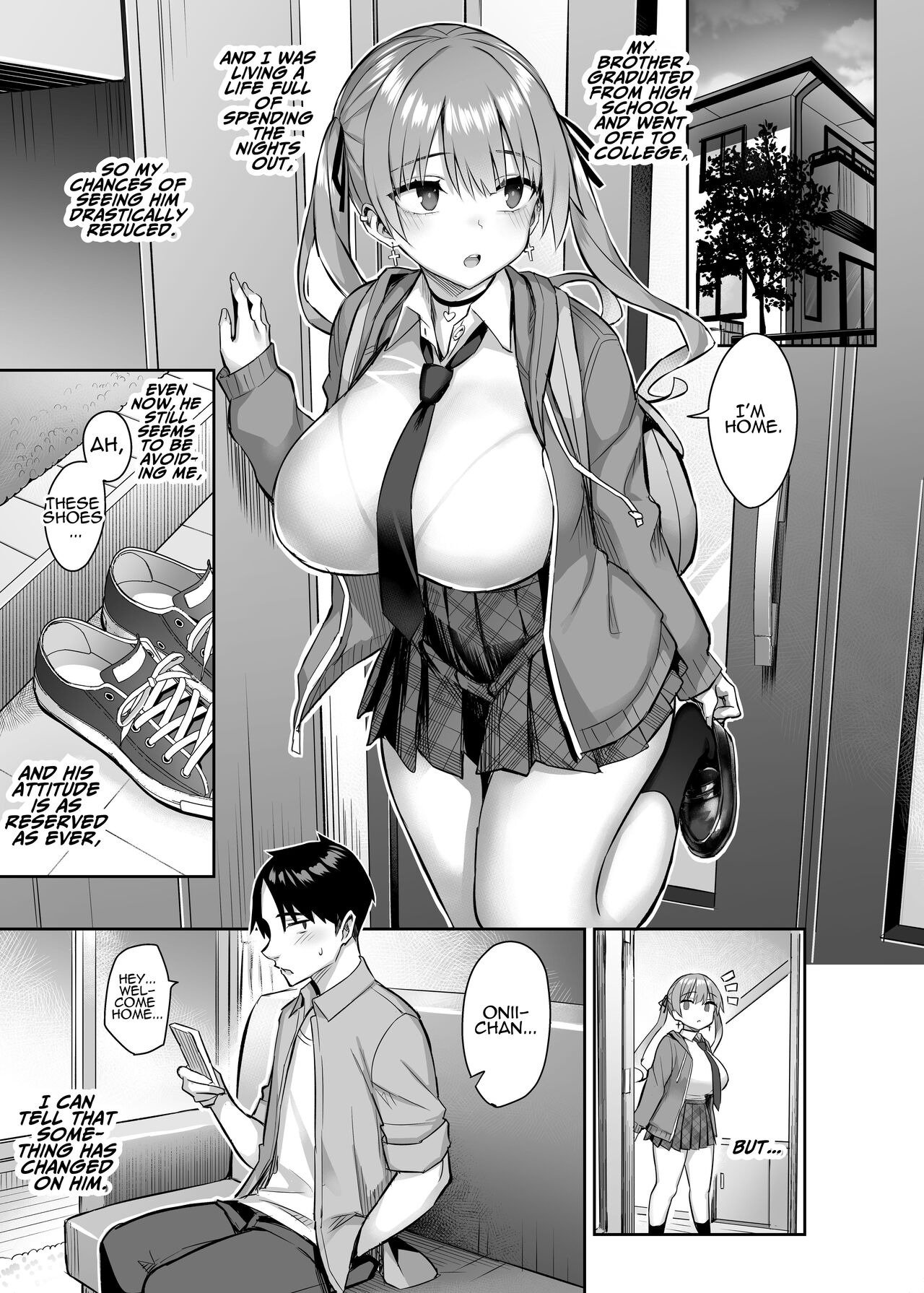 My Younger Sister Who Was a Book Worm Turned Into a Slut With Big Tits, so I…! [Ichinomiya Yuu] - Chapter — Page 30