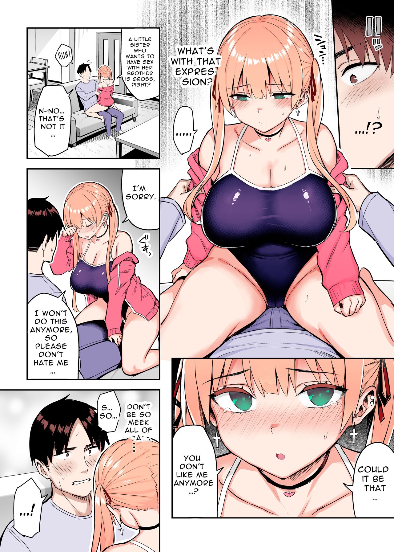 My Younger Sister Who Was a Book Worm Turned Into a Slut With Big Tits, so I…! [Ichinomiya Yuu] - Chapter 2 — Page 15