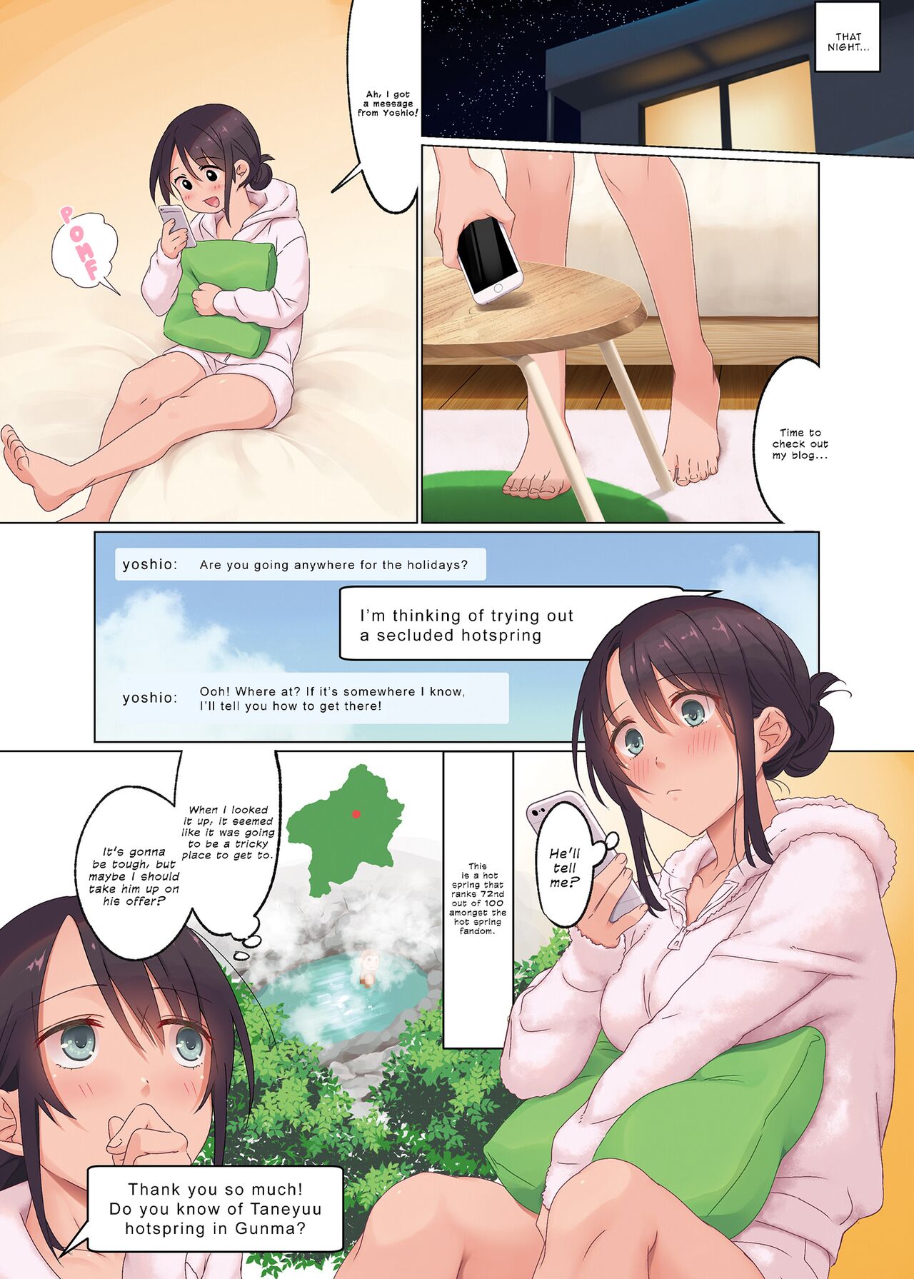 Addicted to Taking Social Media Selfies. Fucking an Office Lady Blogger [Mafuyu HEMP] - Chapter 1 — Page 6